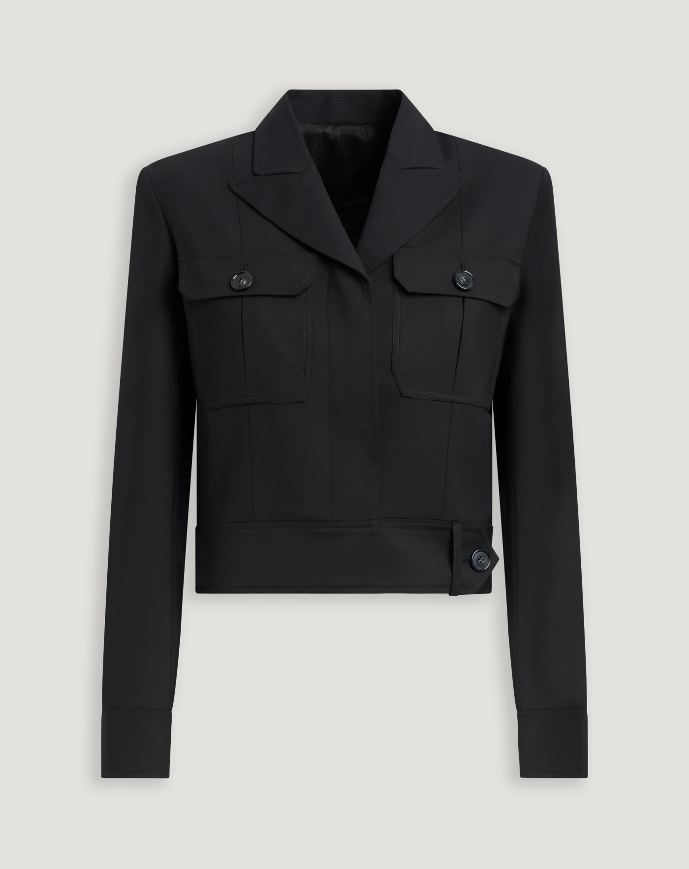 Roberta jacket in tropical wool