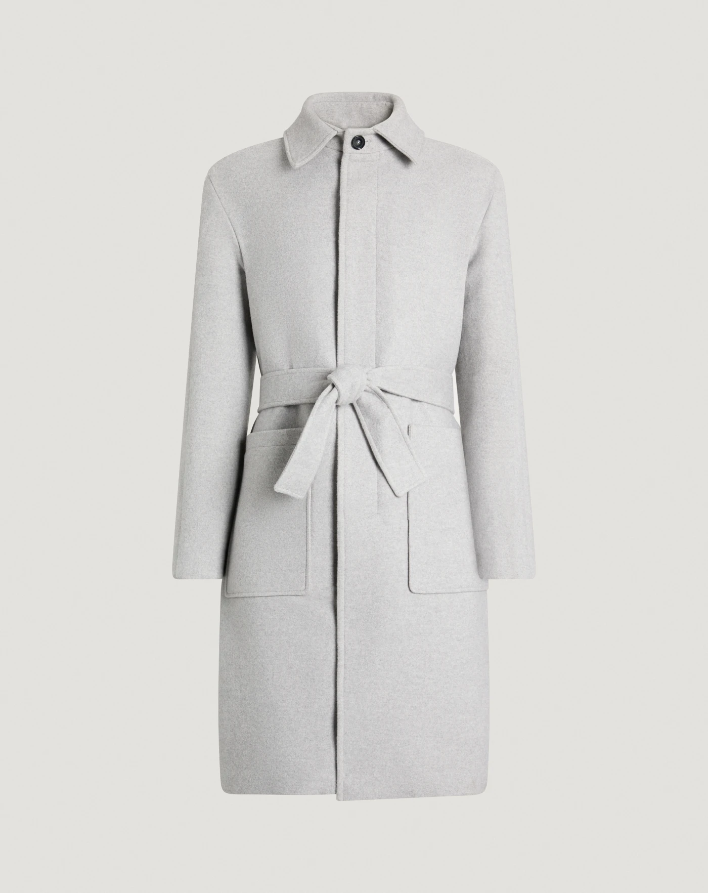 Coat in double cotton