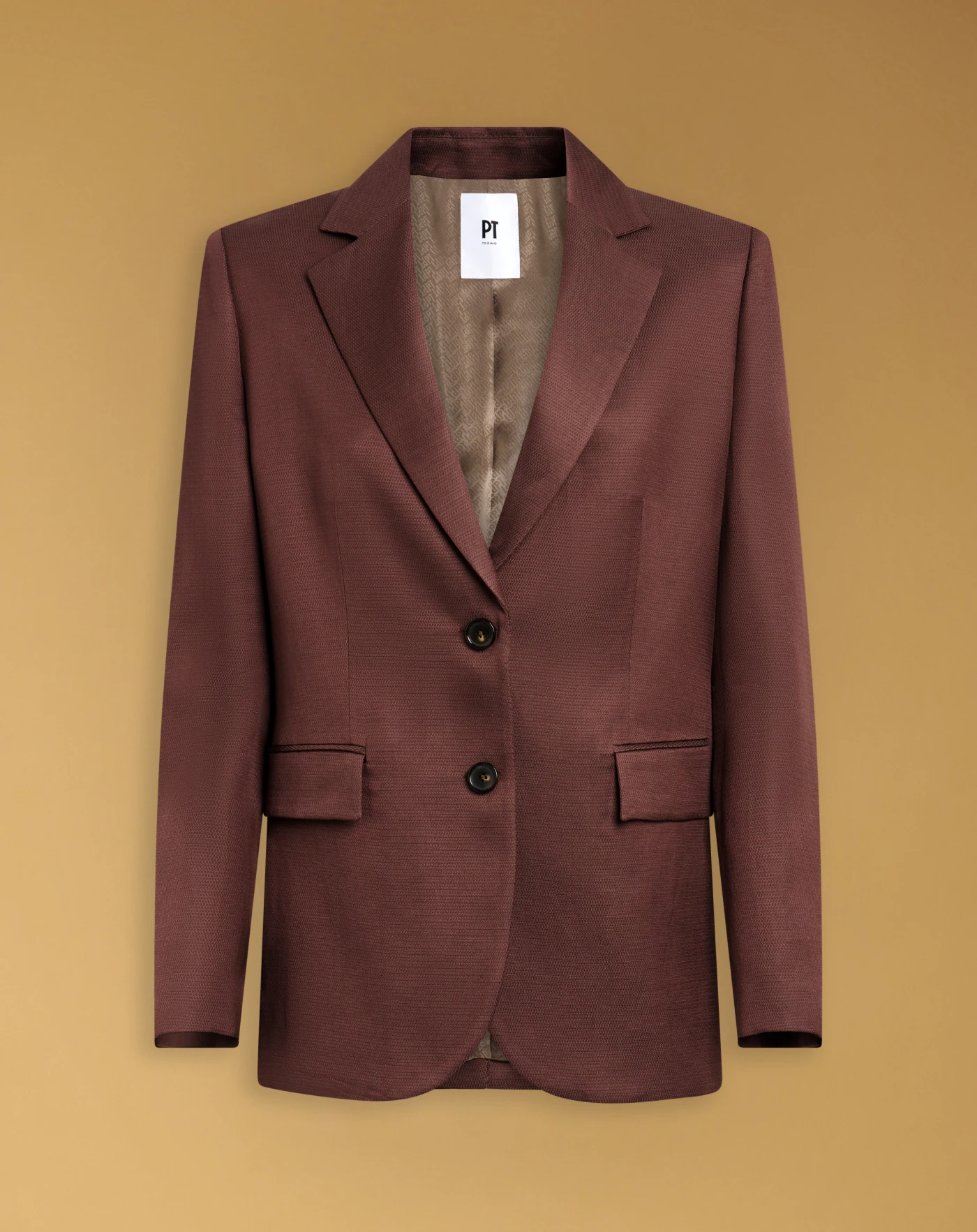 Alix jacket in flowy linen jacquard