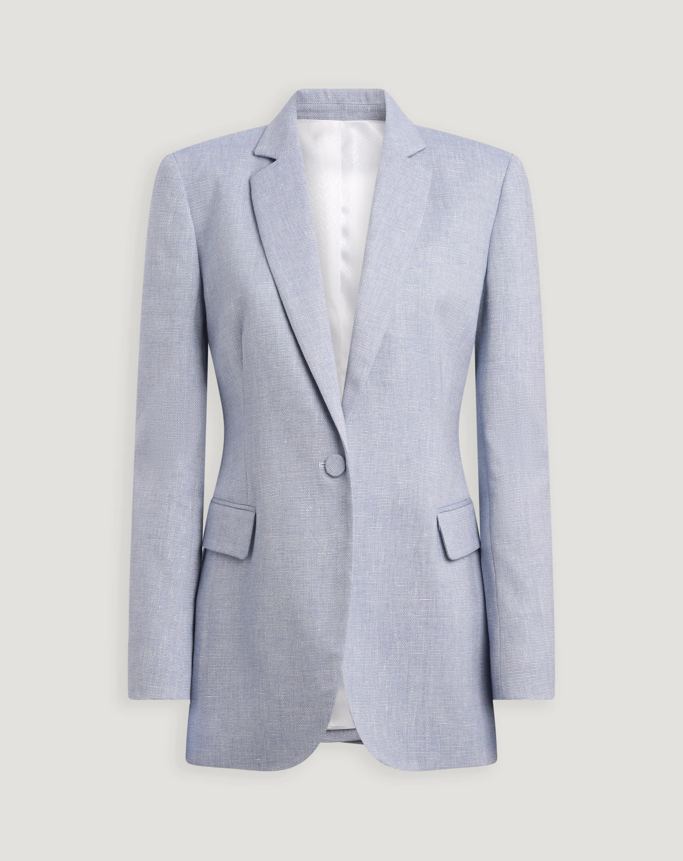 Giacca Fanny in lino e cotone stretch