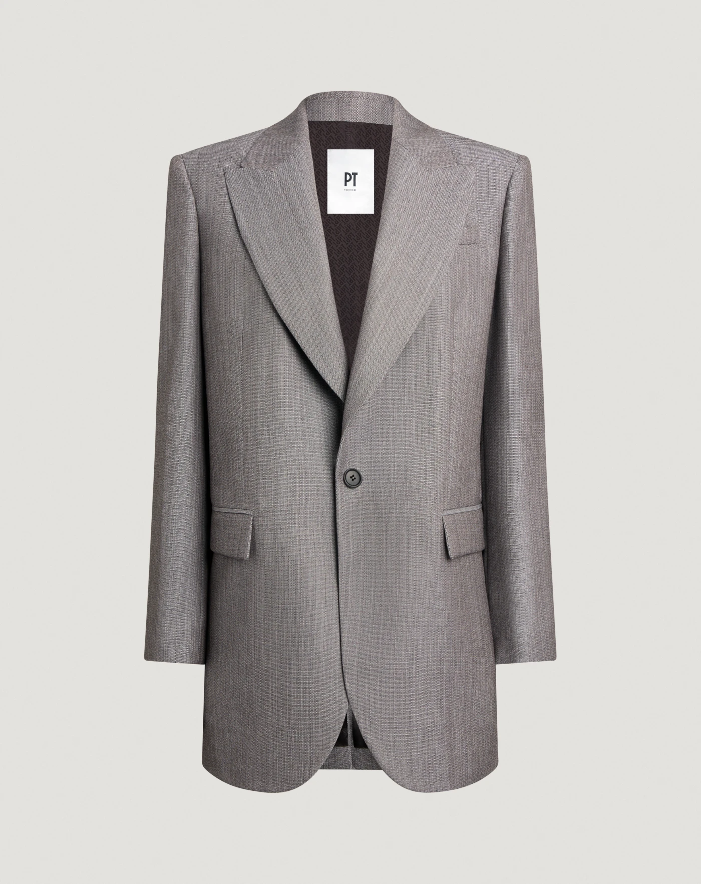 Oversized blazer in wool