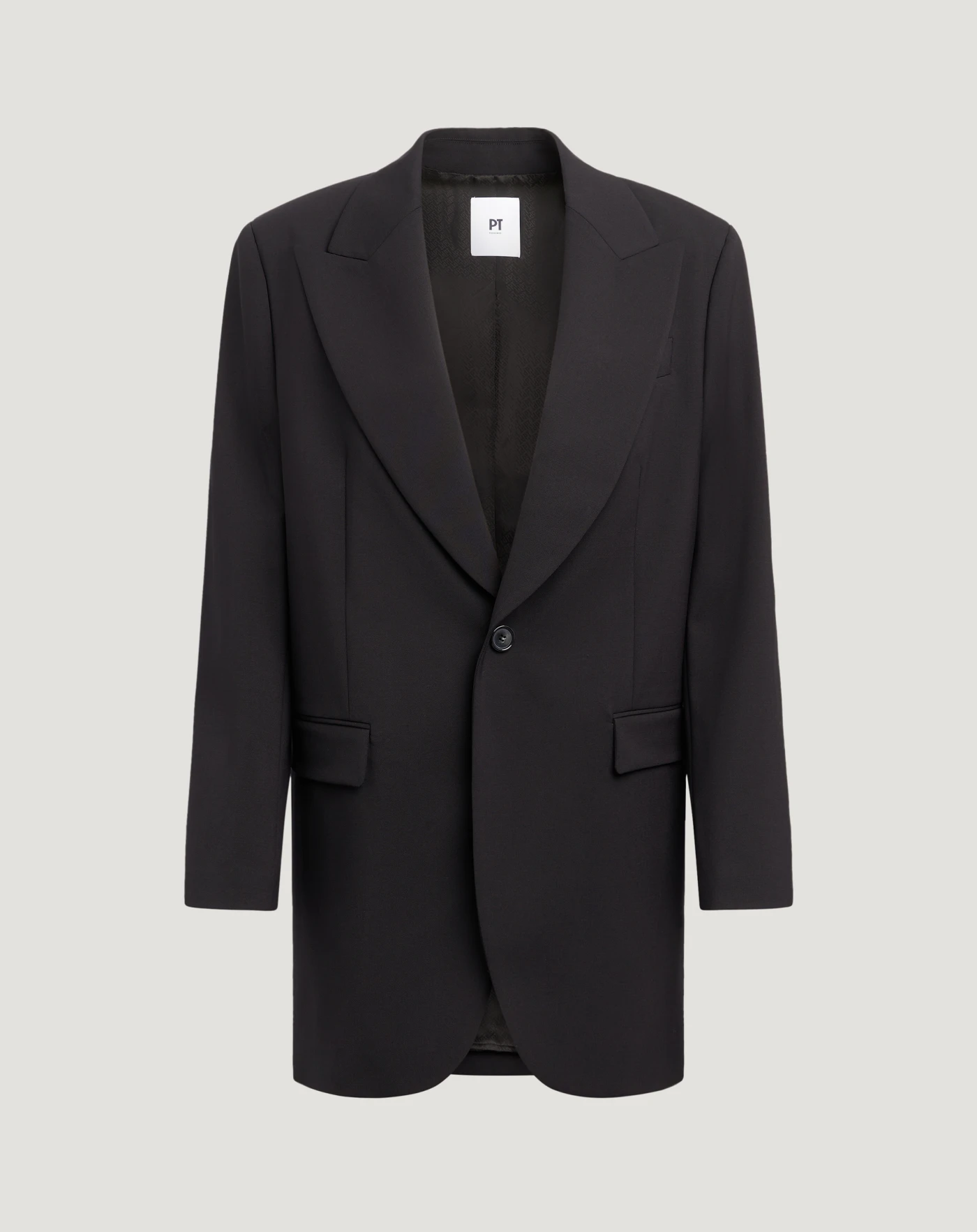 Giacca blazer over in batavia di lana