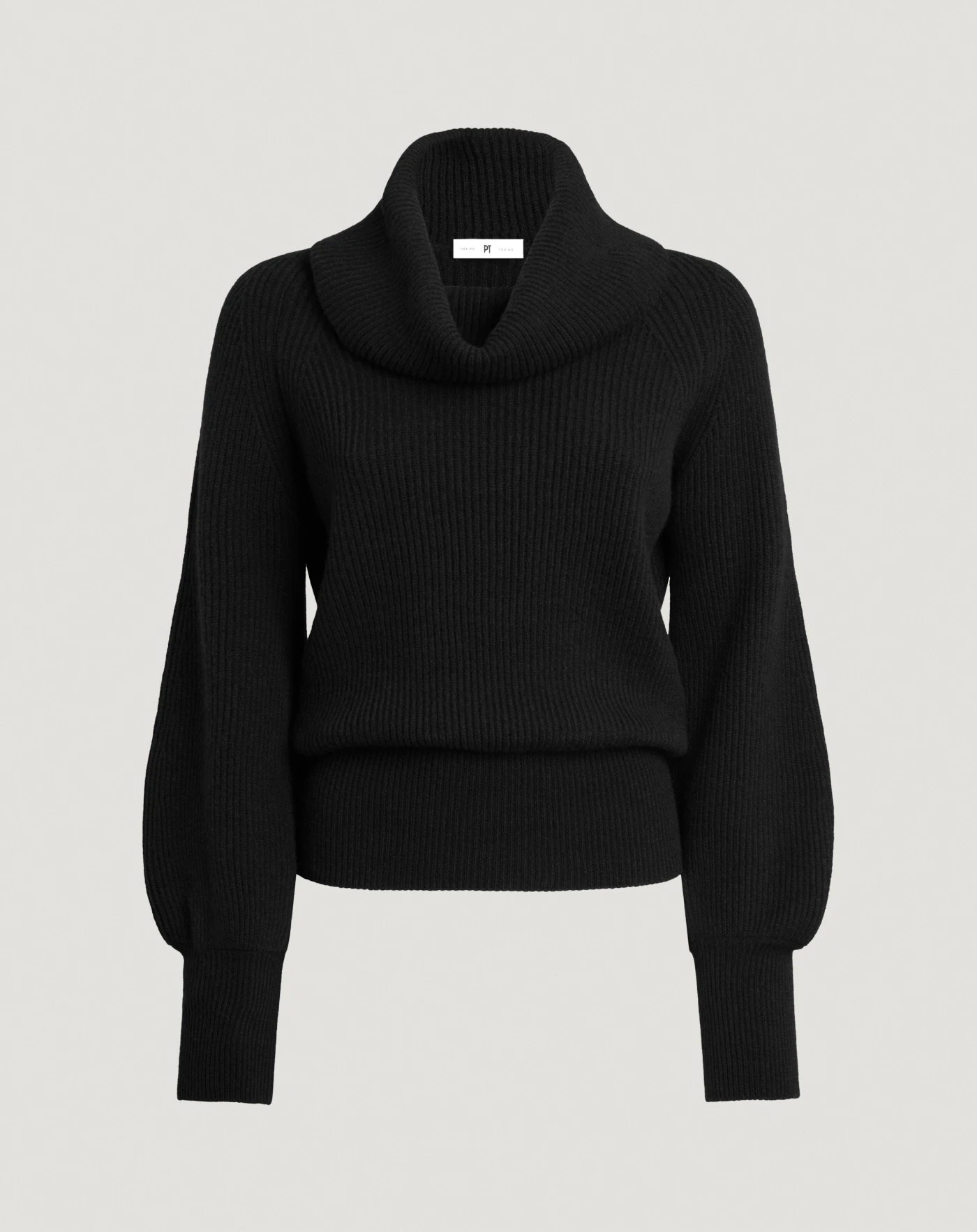 Jumper in wool and cashmere tricot