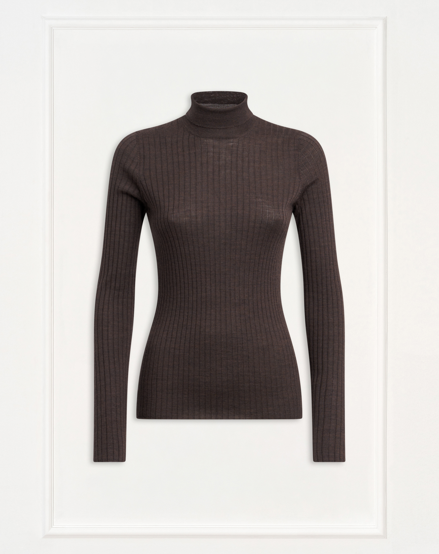 Teresa polo neck jumper in wool
