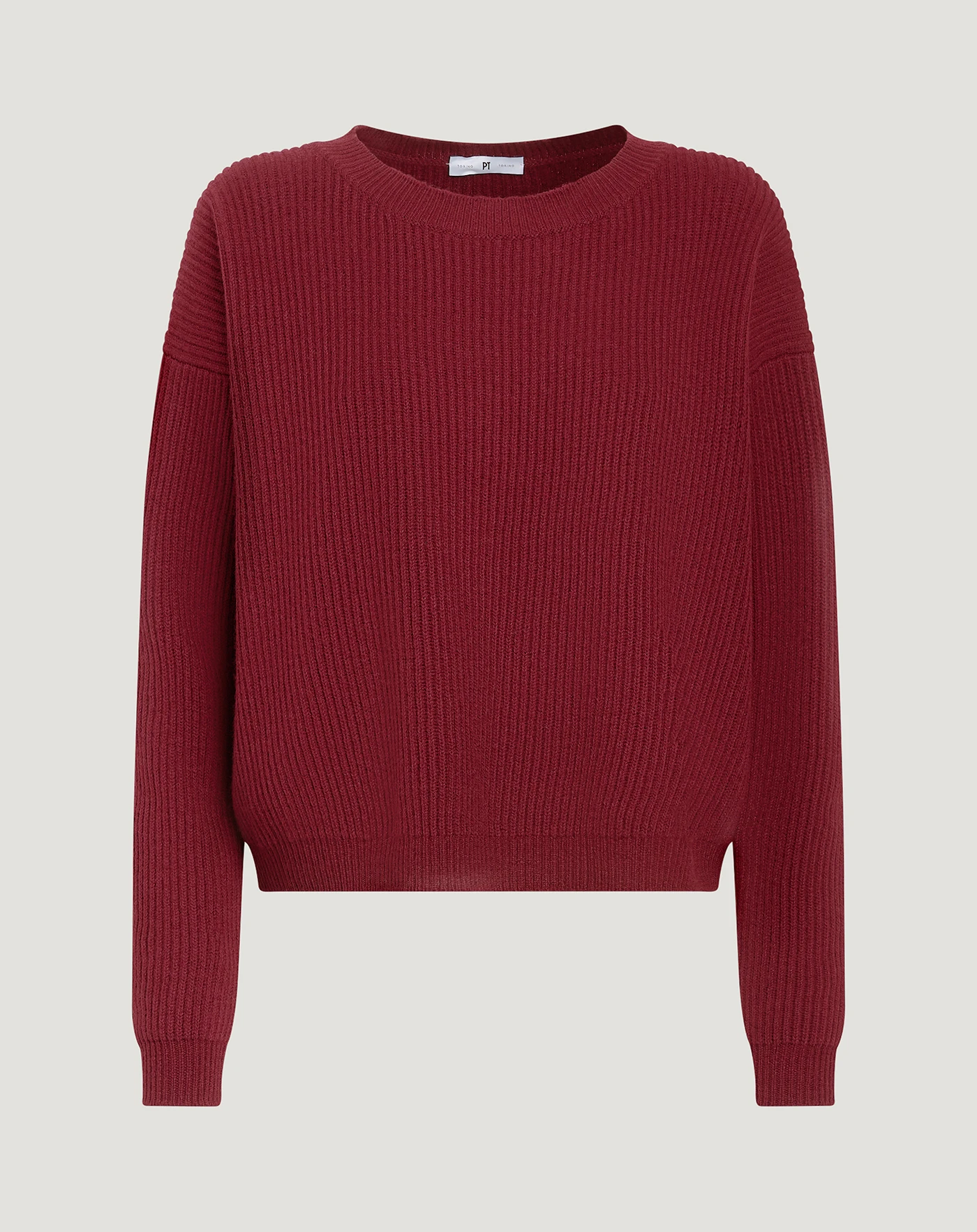 Pullover im Boxy-Schnitt aus Woll- und Kaschmirtrikot