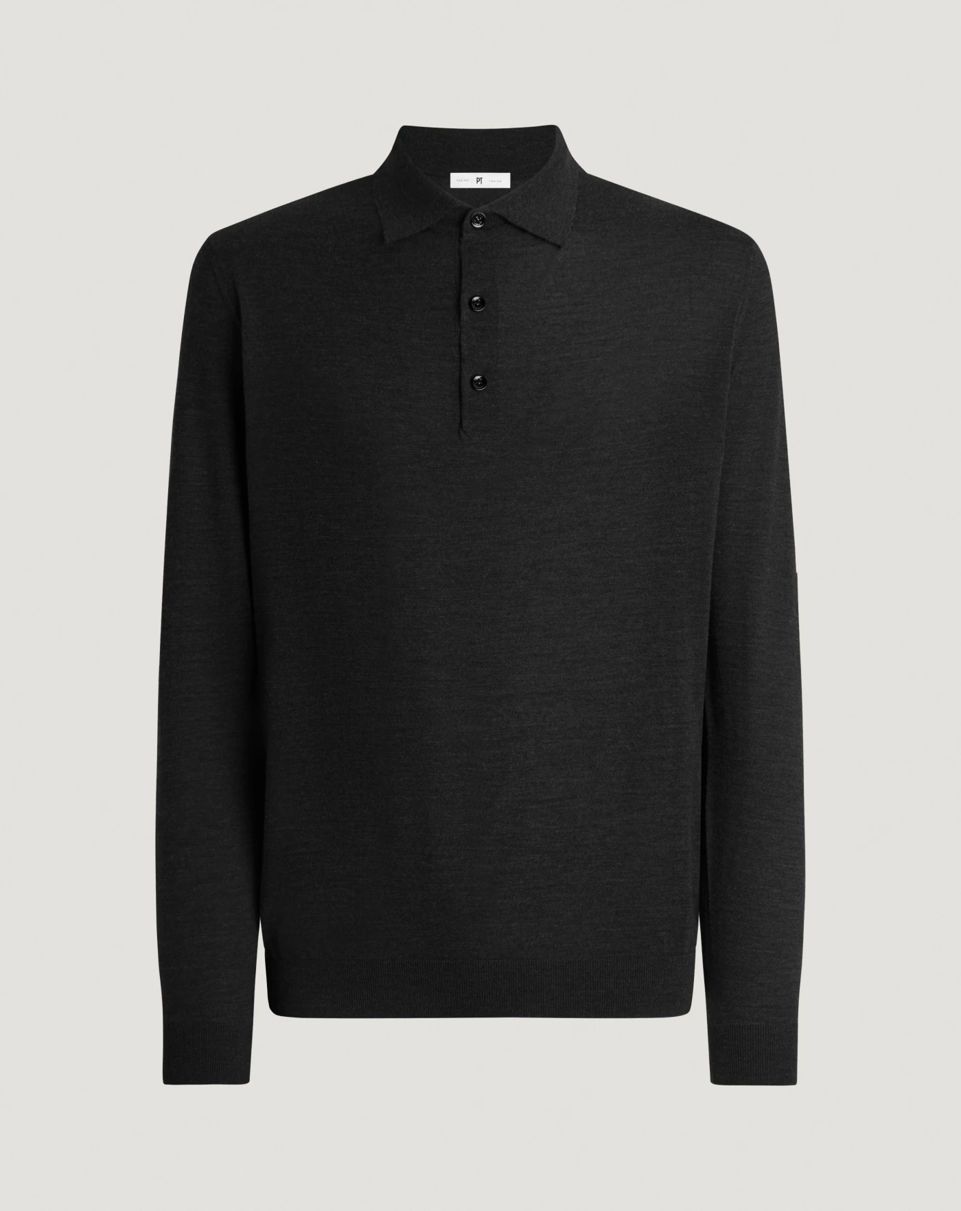 Polo neck jumper in wool