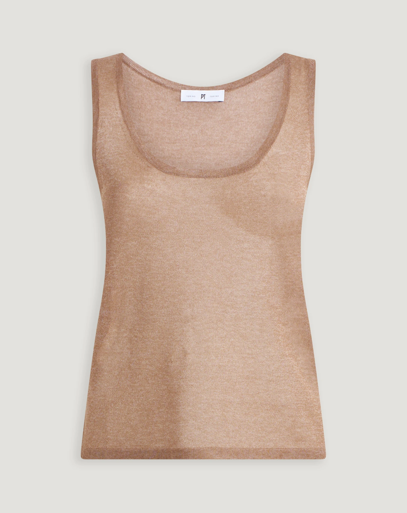 Top Carmen in maglia di viscosa