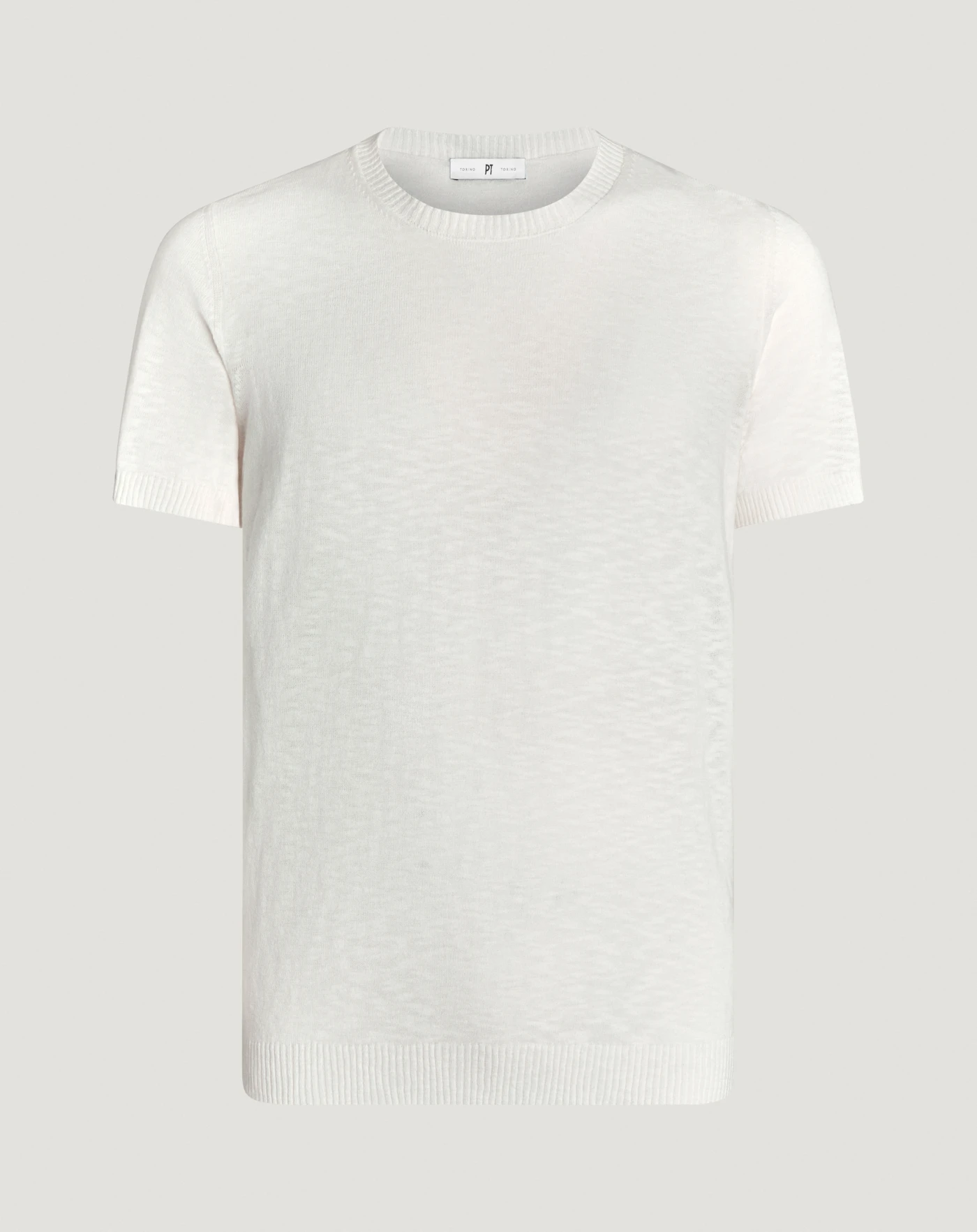 Maglia in cotone fiammato
