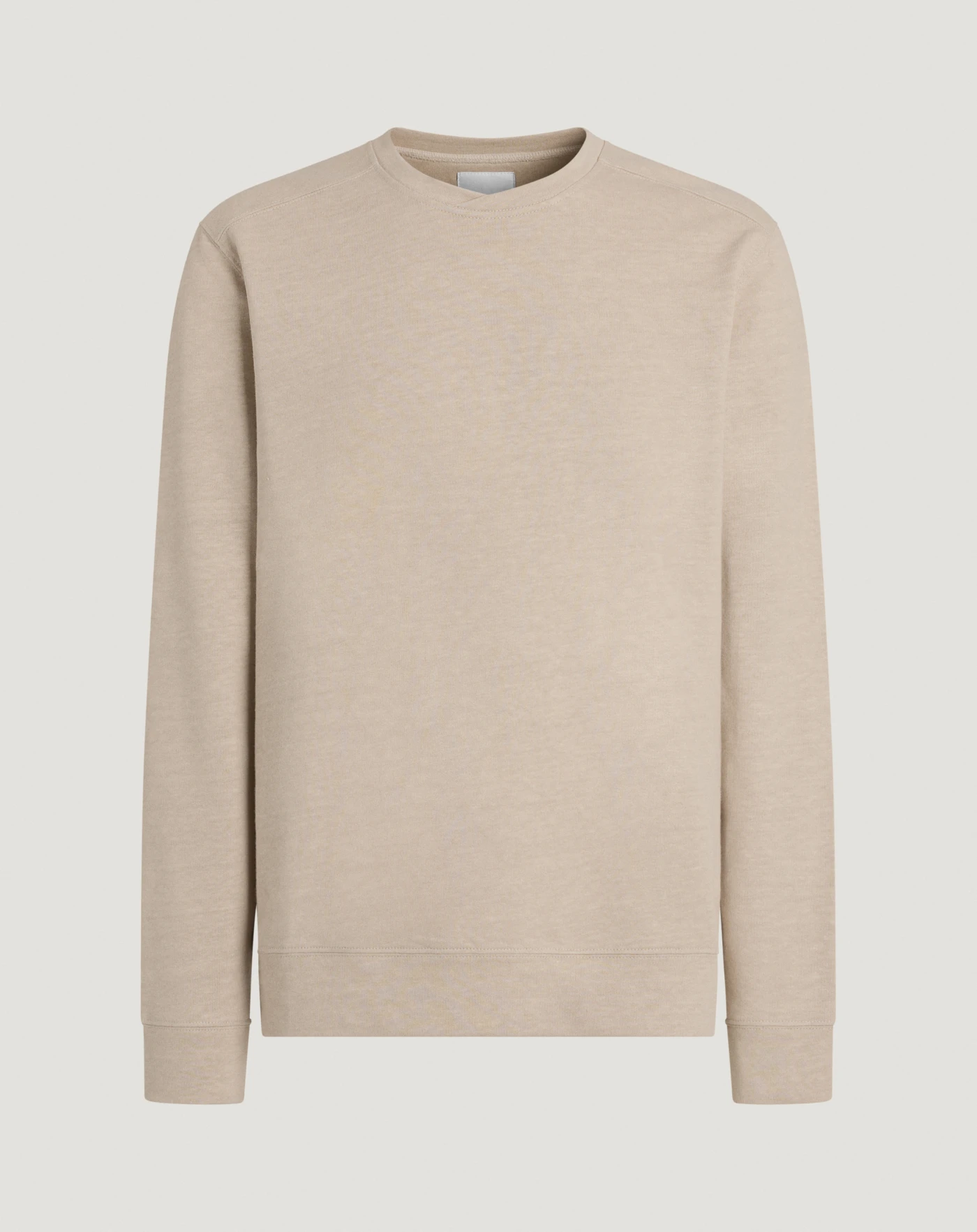Maglia in jersey di cotone e lino