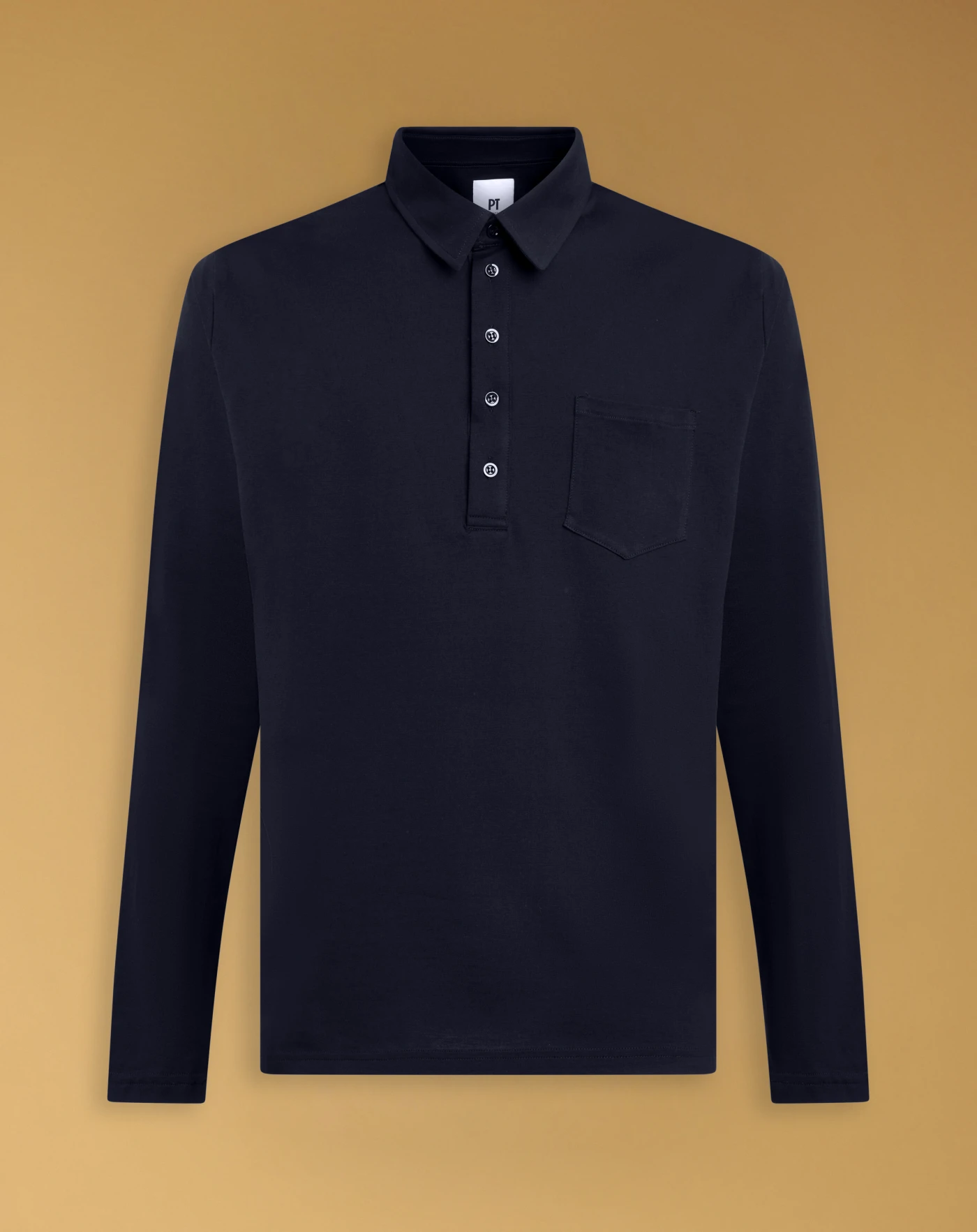 Cotton jersey and silk T-shirt