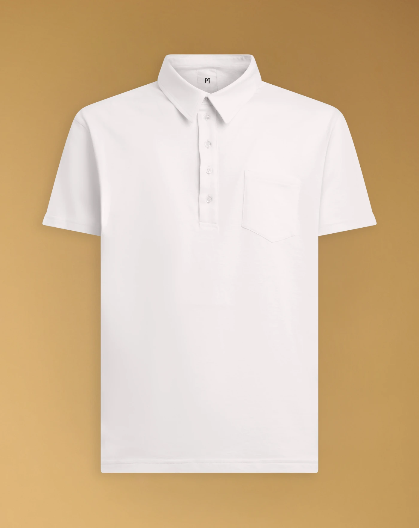 Cotton jersey and silk T-shirt