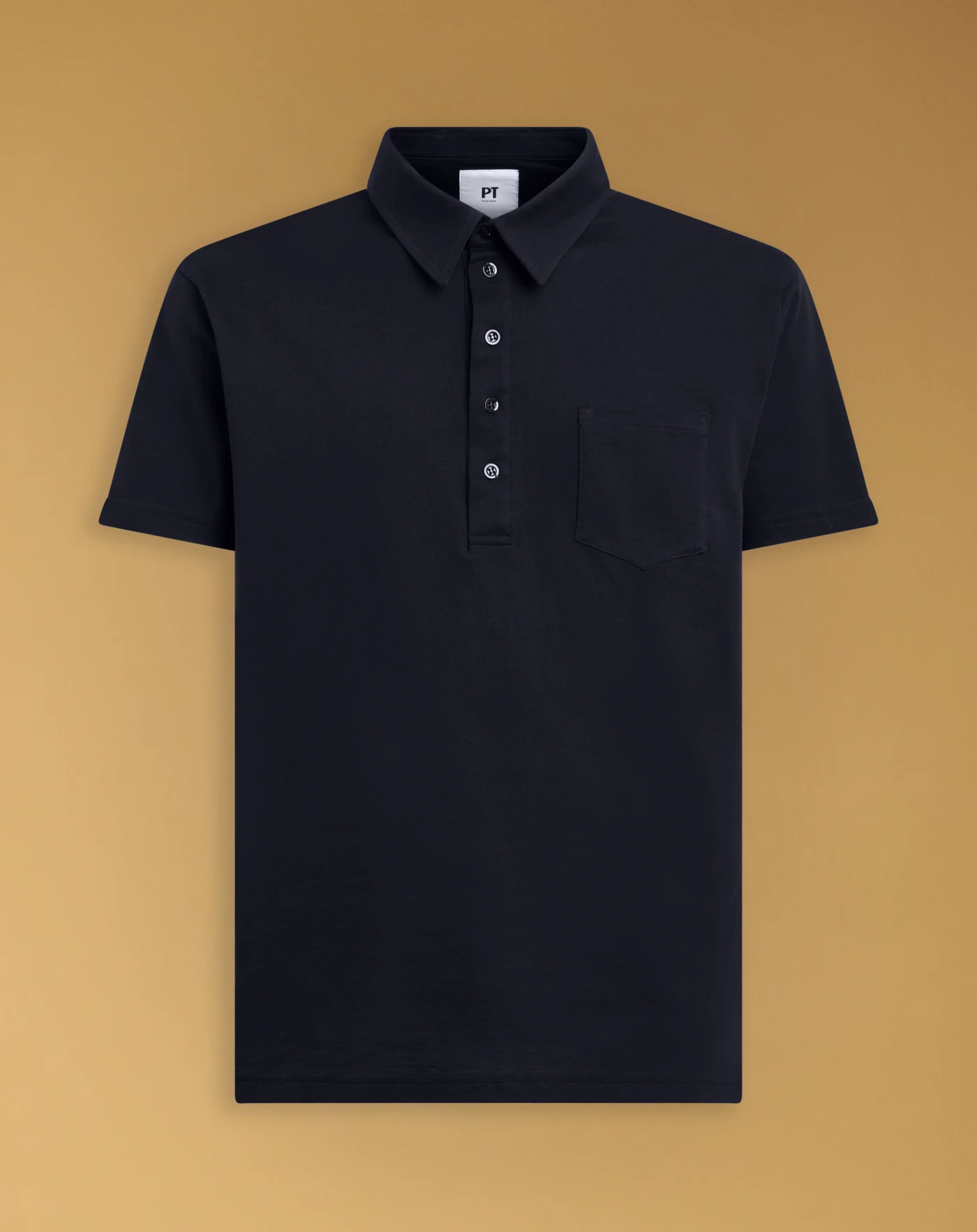 T-shirt in jersey di cotone e seta