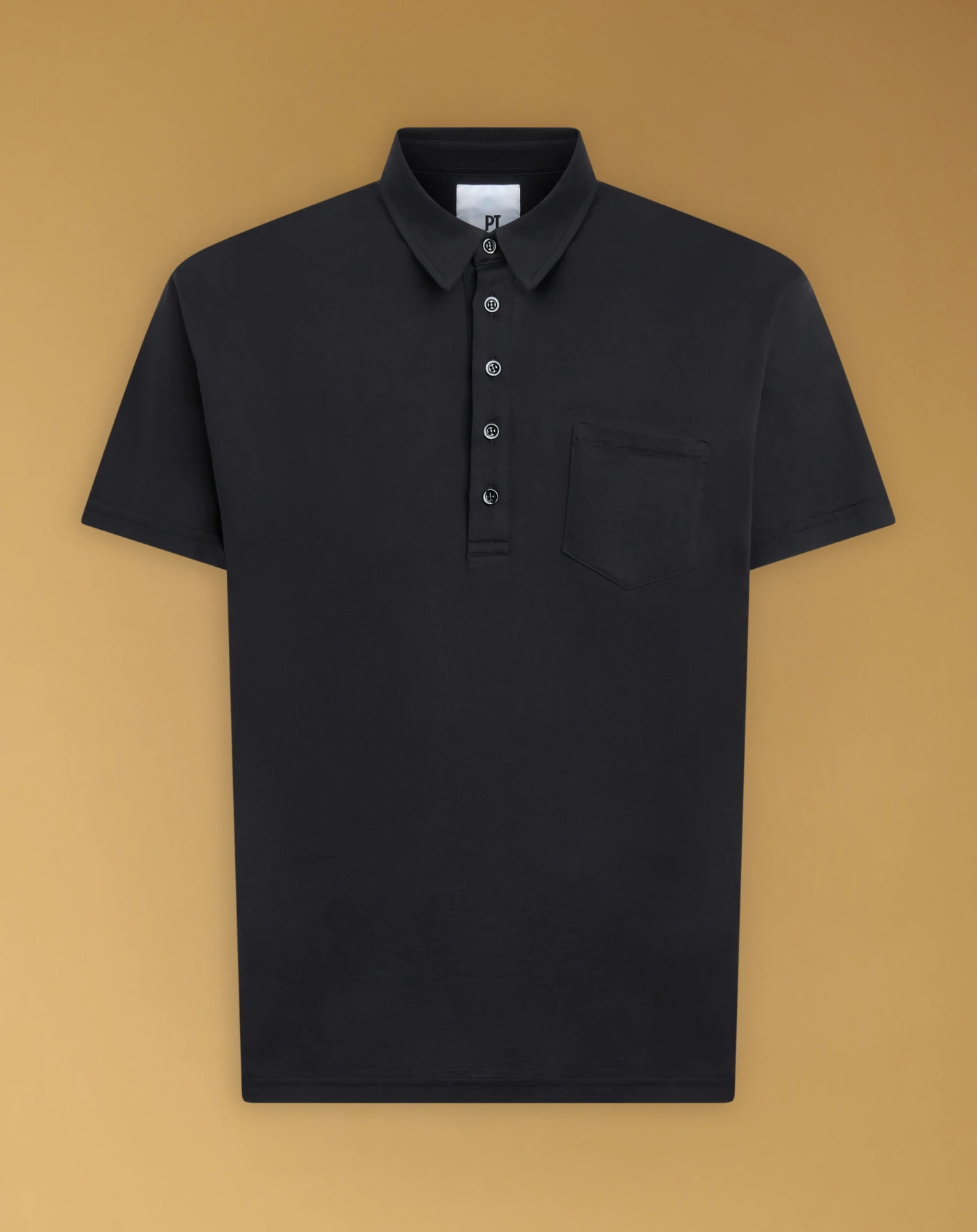 T-shirt in jersey di cotone e seta