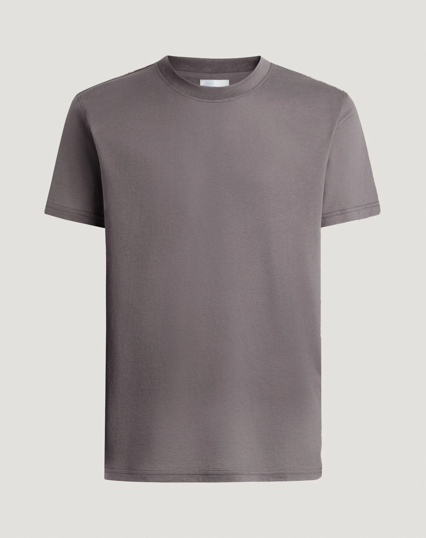 Jumper in cotton jersey and silk
