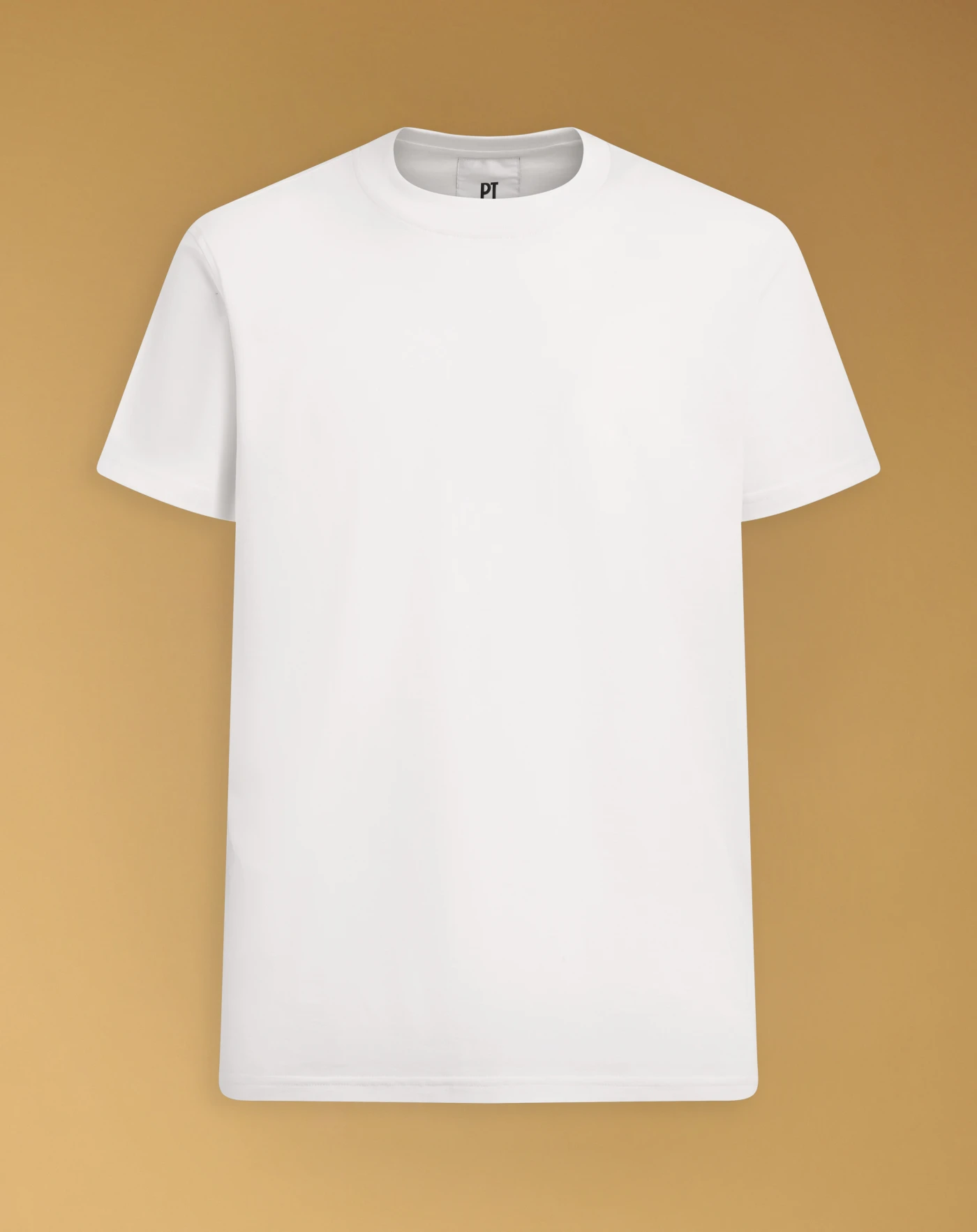 Cotton jersey and silk T-shirt