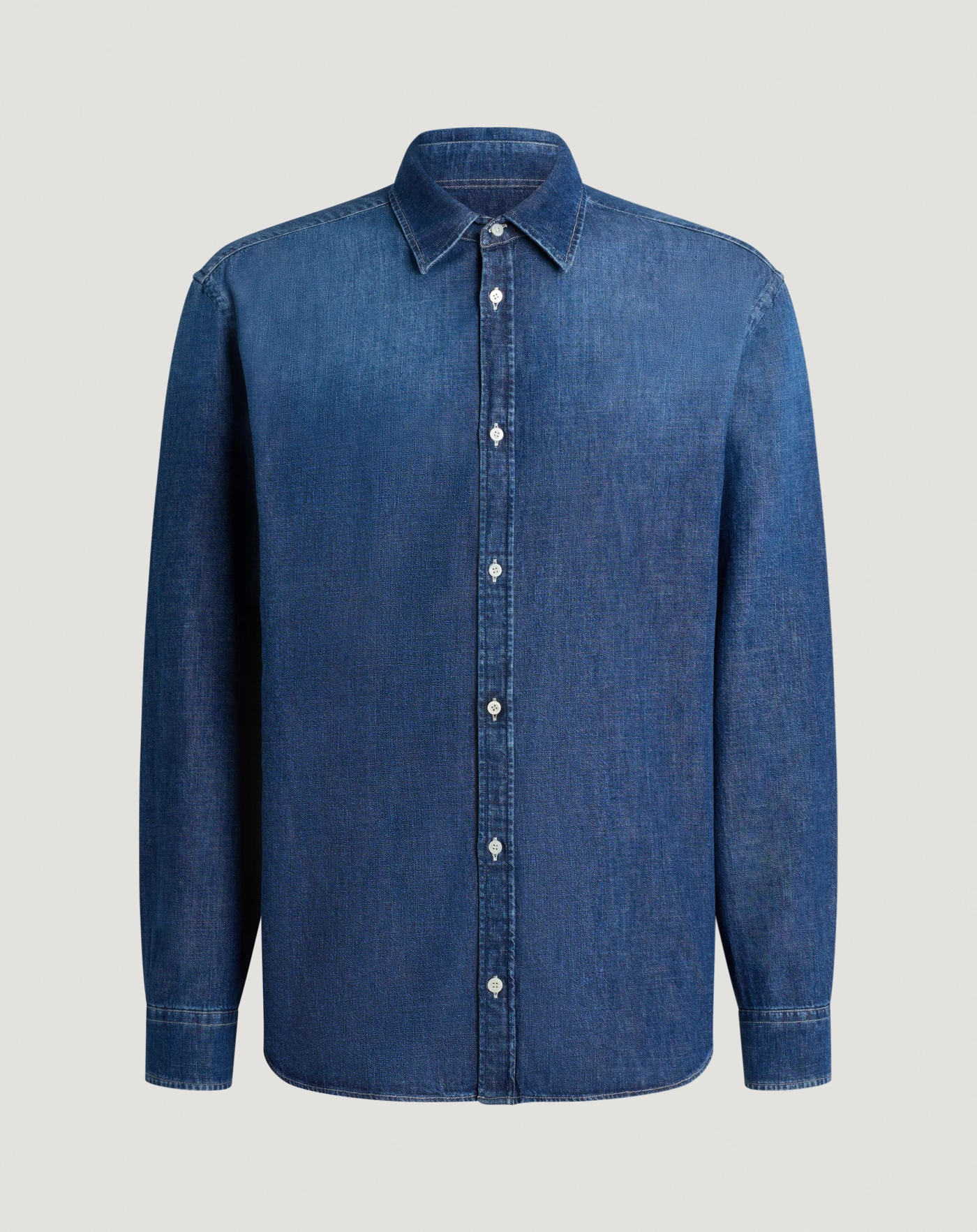 Chambray denim shirt