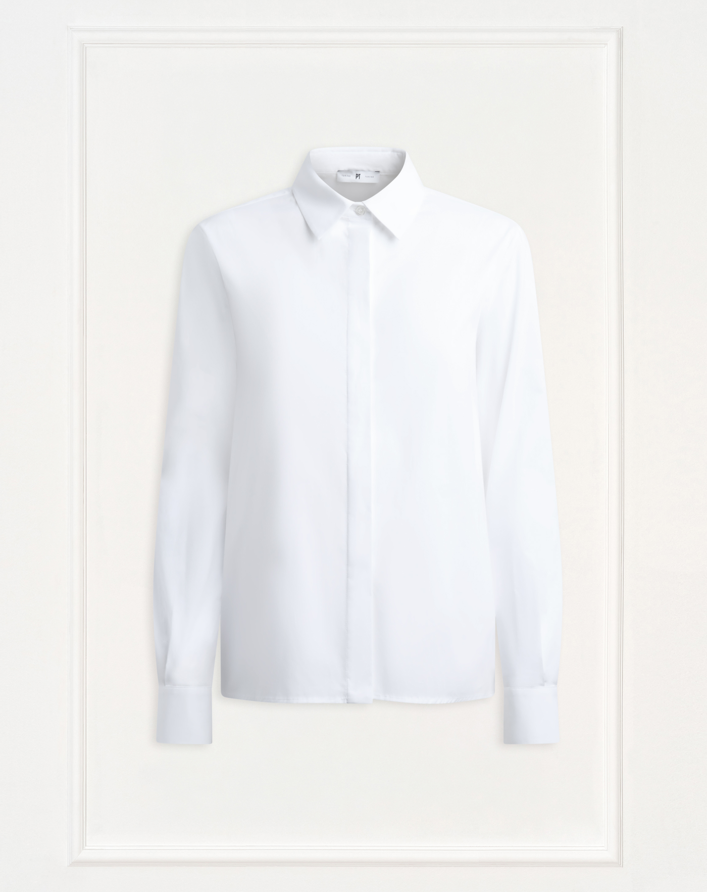 Lucilla shirt in stretch poplin