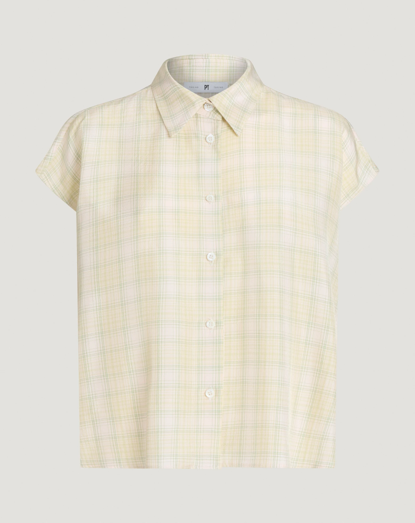 Camicia in viscosa fluida