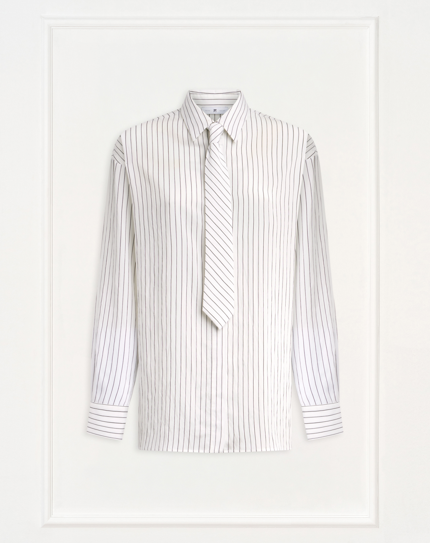 Camille shirt in striped viscose
