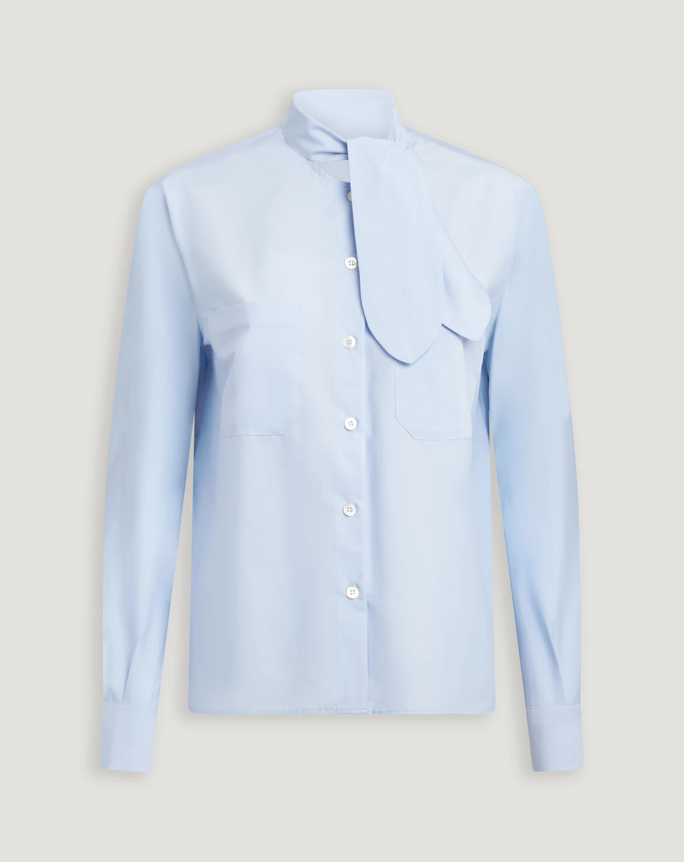 Camicia Viola in popeline stretch