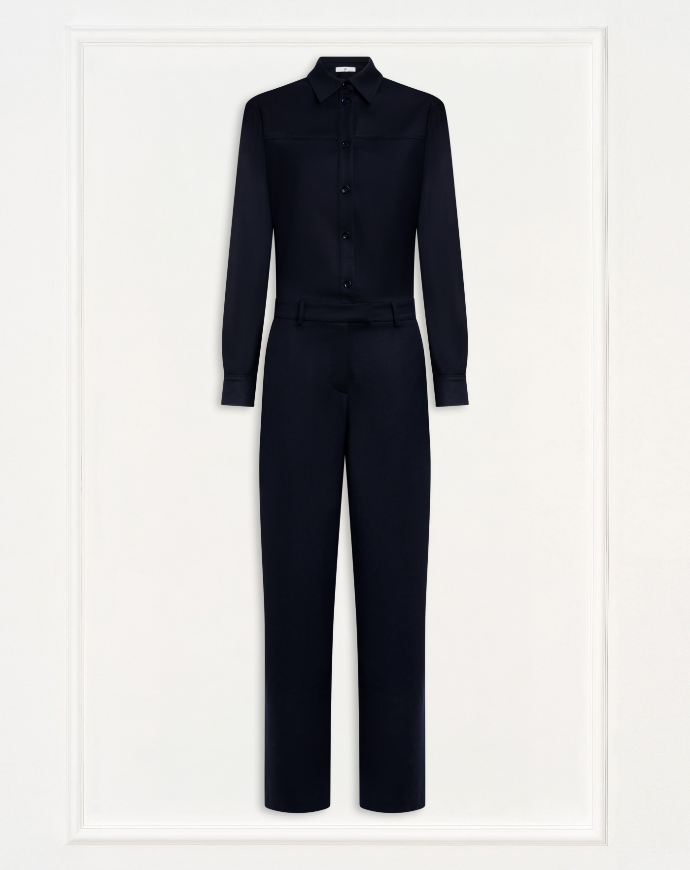 Ludovica jumpsuit in wool flannel