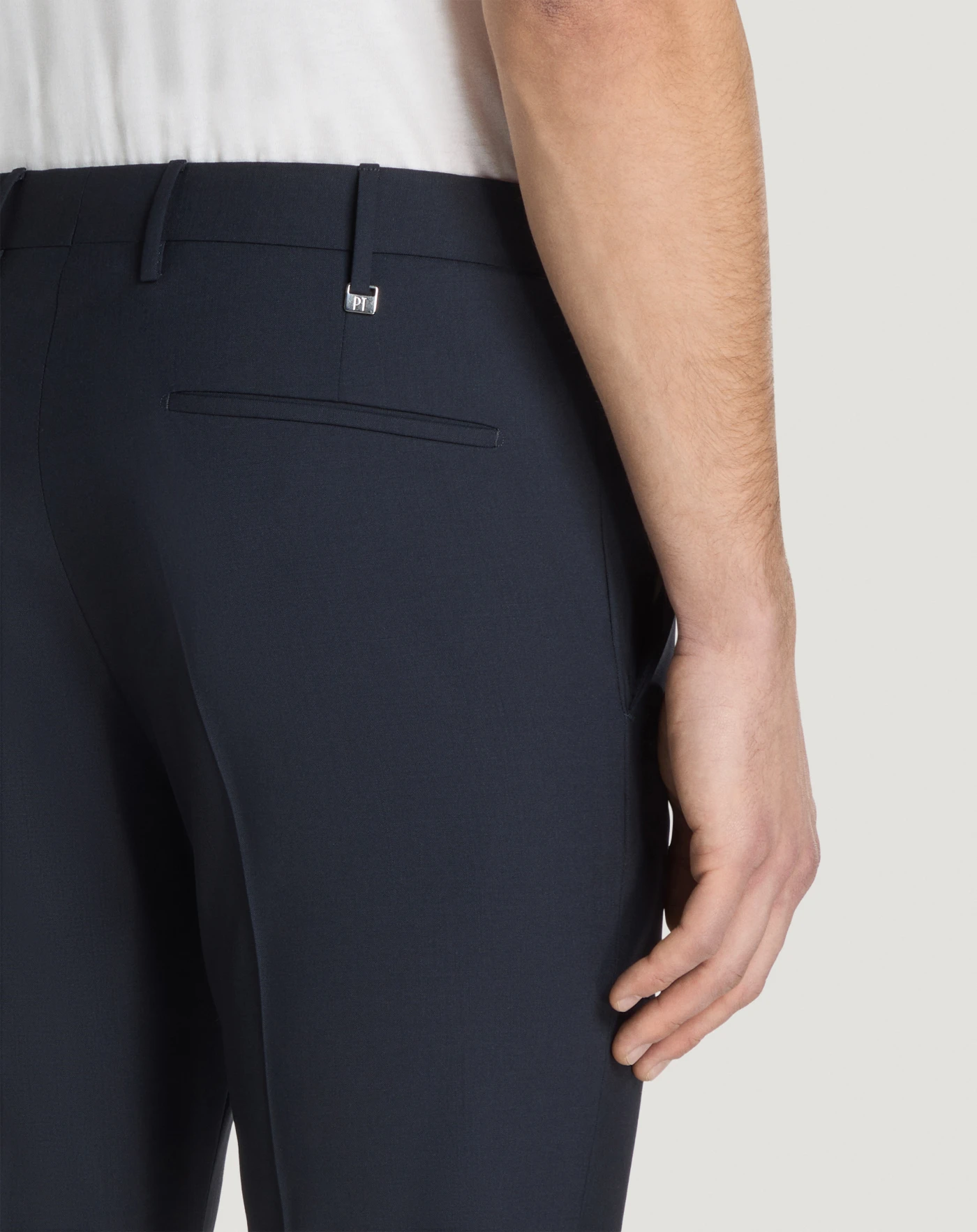 りひろ　1204560 リネンライクプリントカットソー /日本製/洗える(カットソー・T