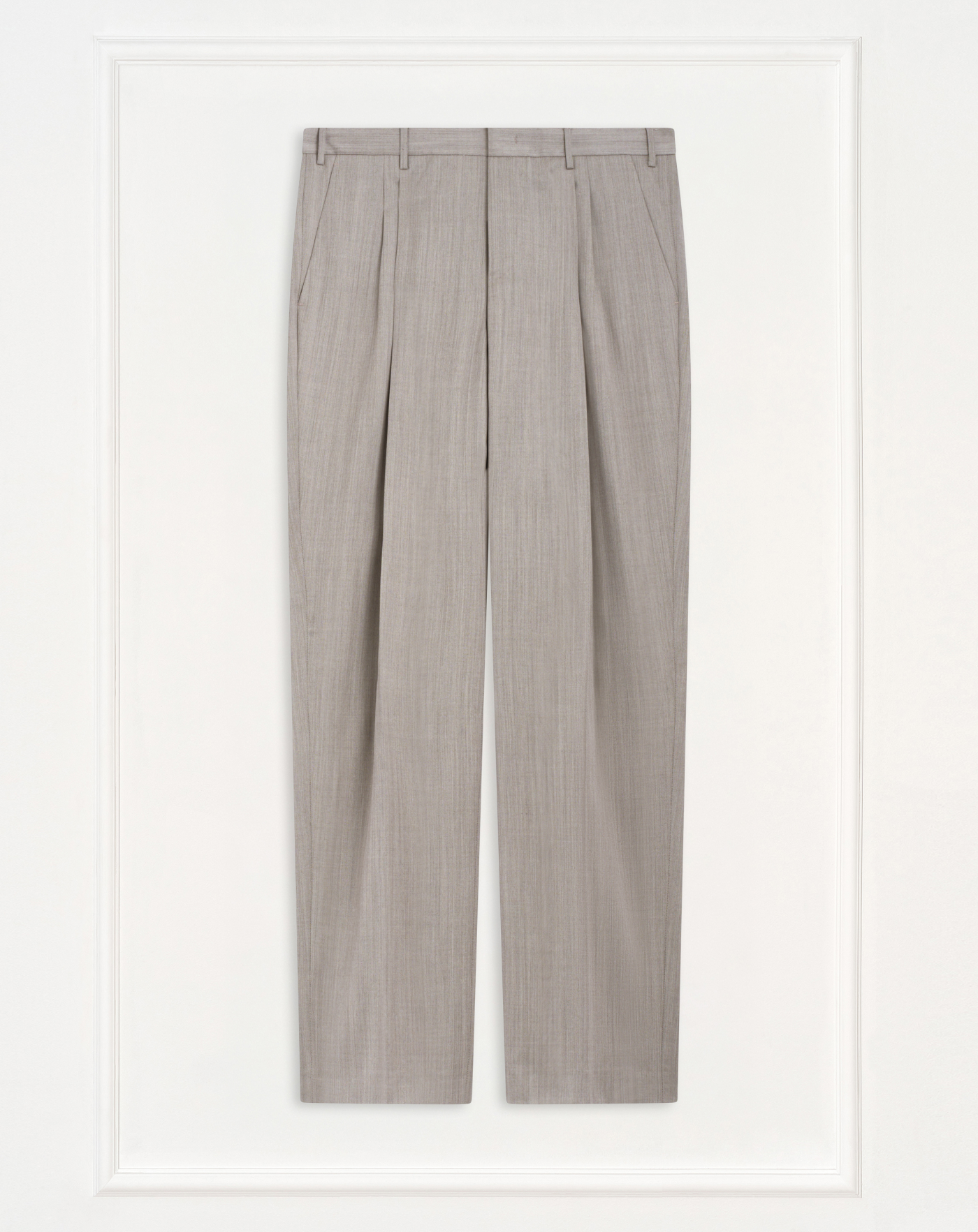 Samuel trousers in herringbone wool