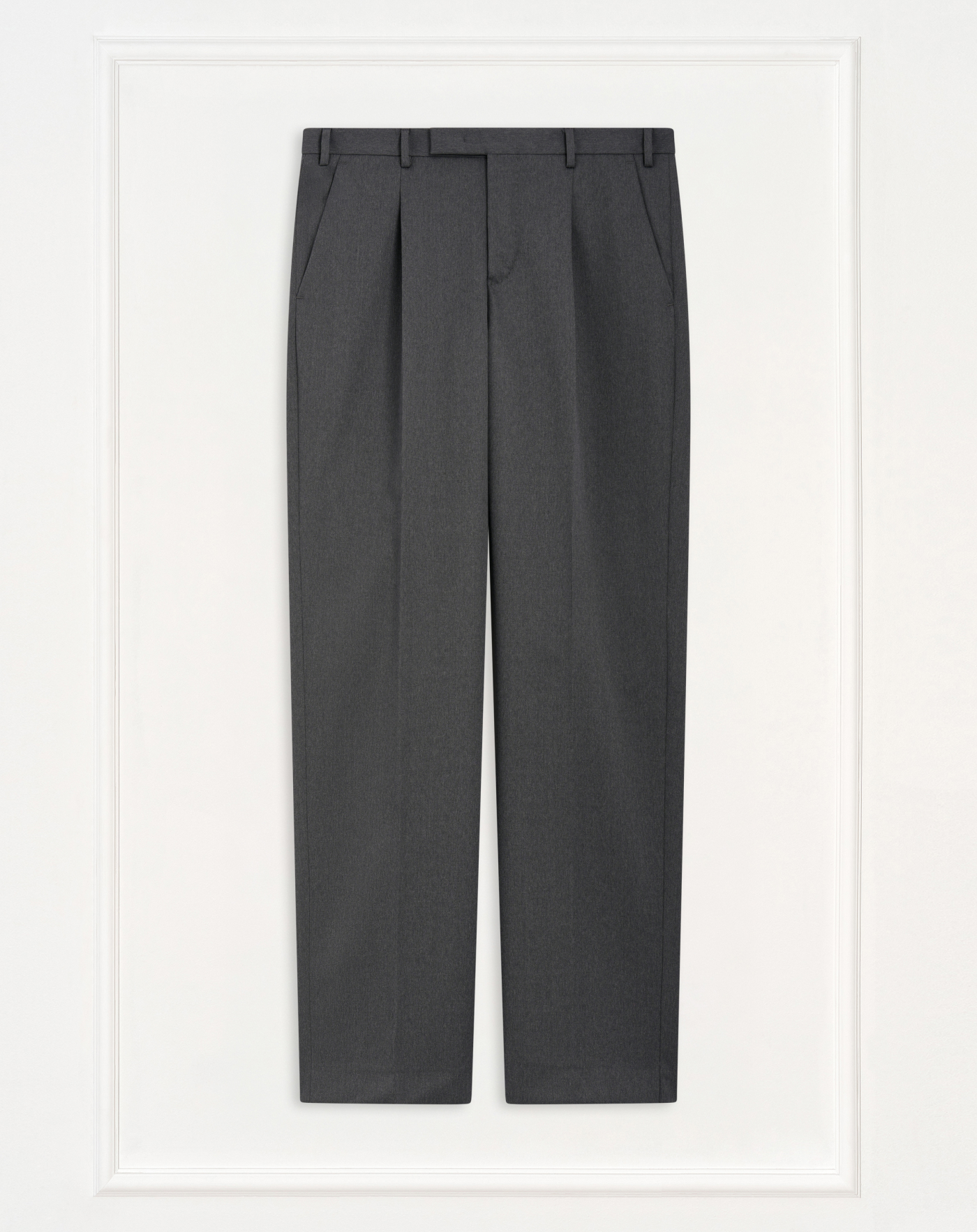 Samuel trousers in wool drill