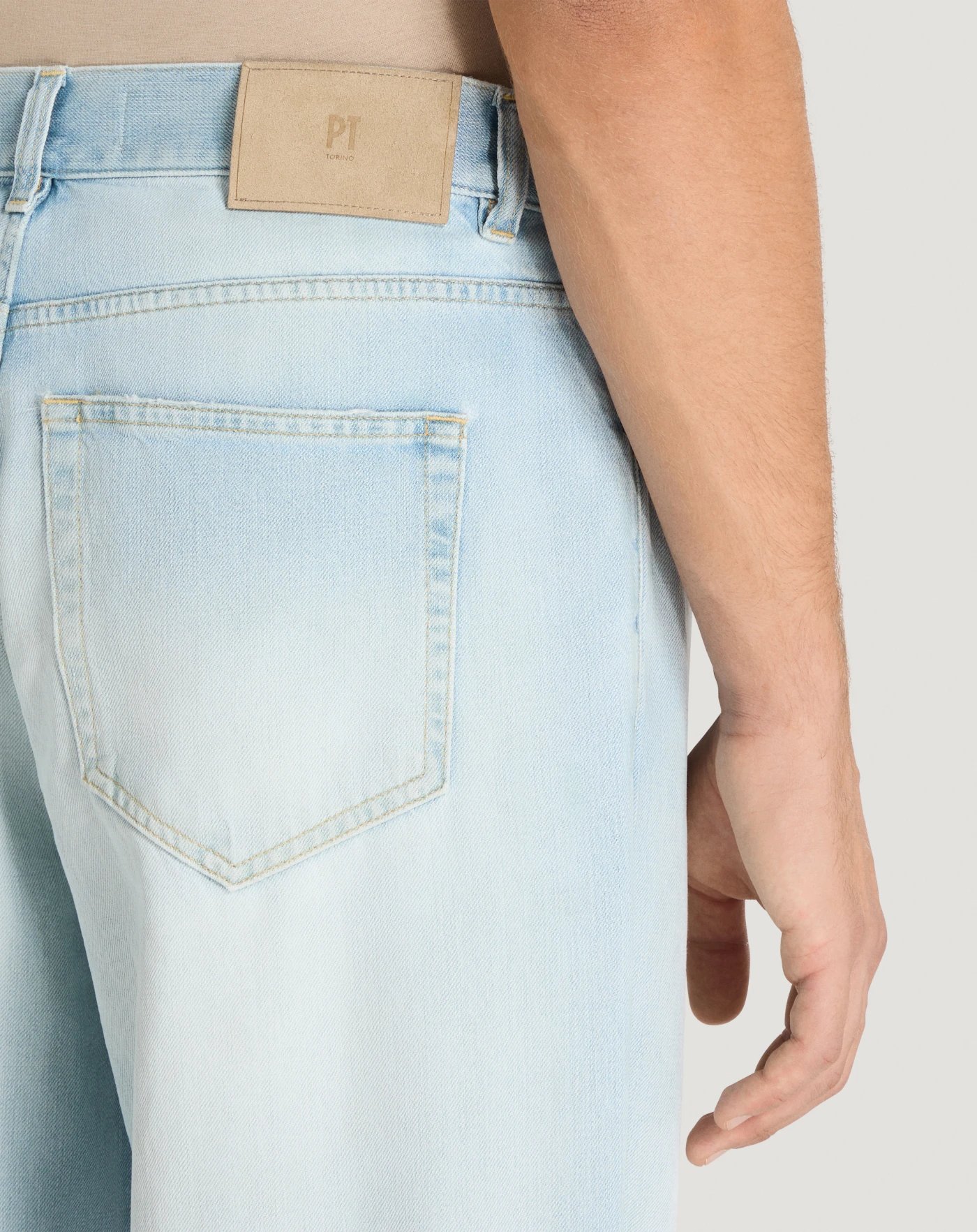 Rap cotton denim jeans for men, blue | PT Torino