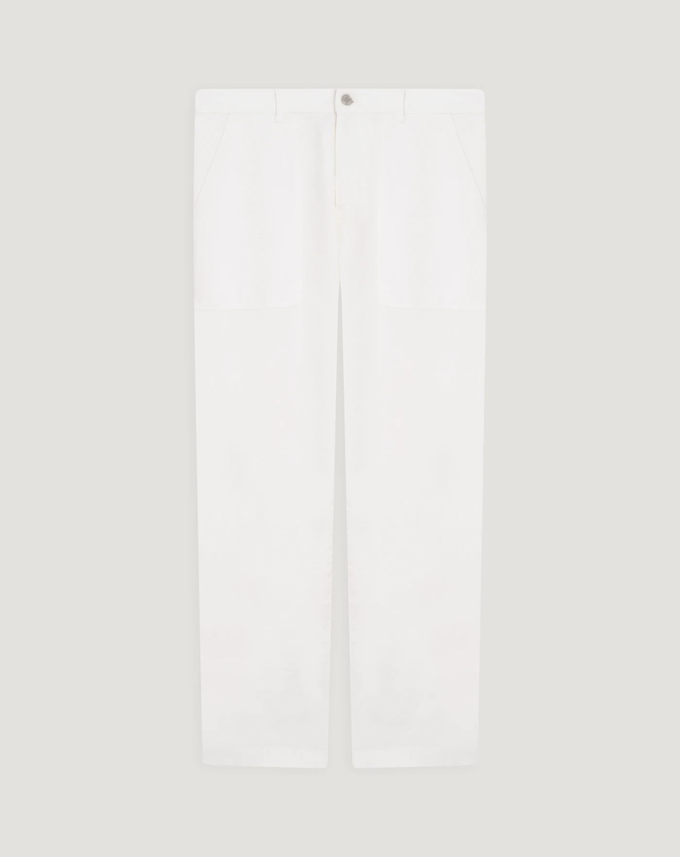 Industrial trousers in bull denim