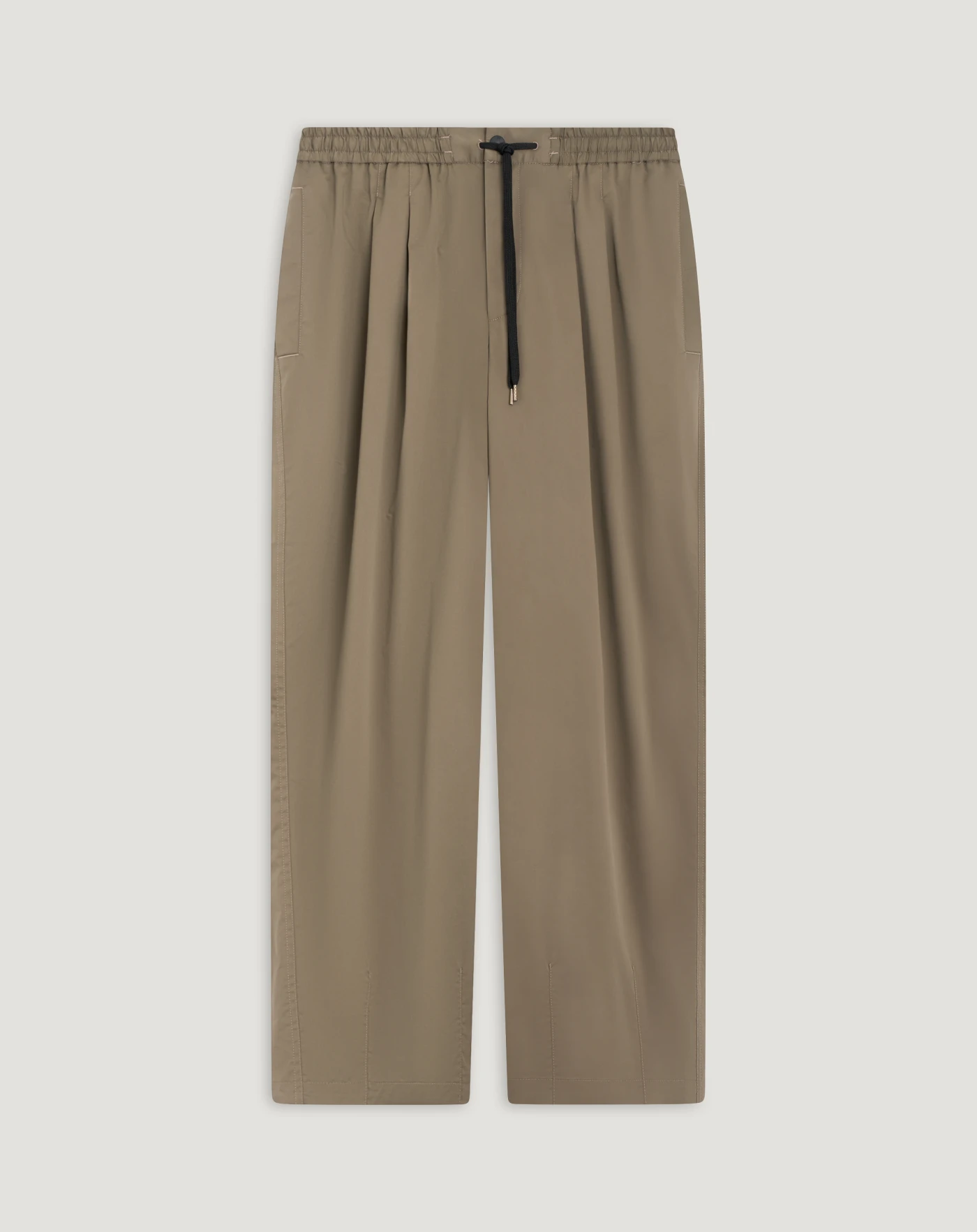 Pantaloni Wide Active in techno popeline