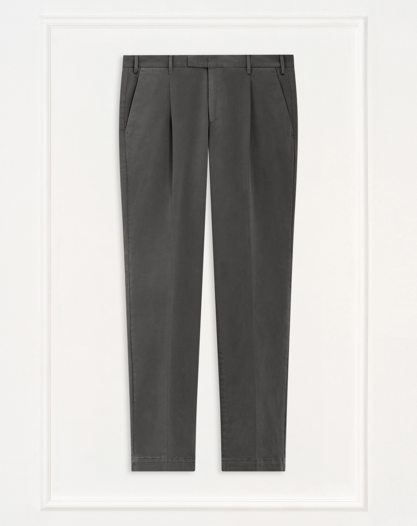Master trousers in stretch satin