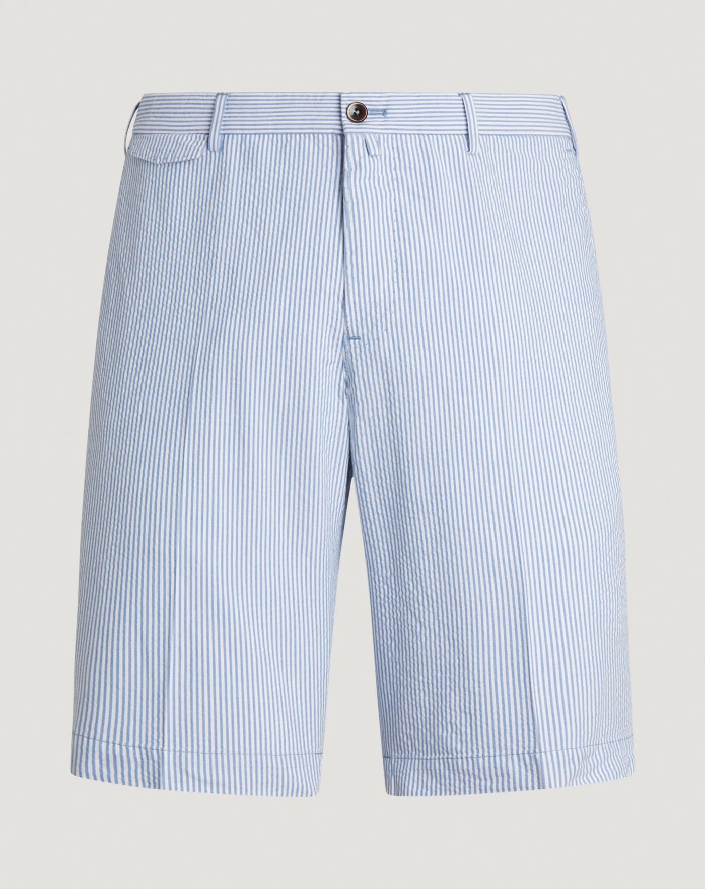 Bermuda in seersucker stretch