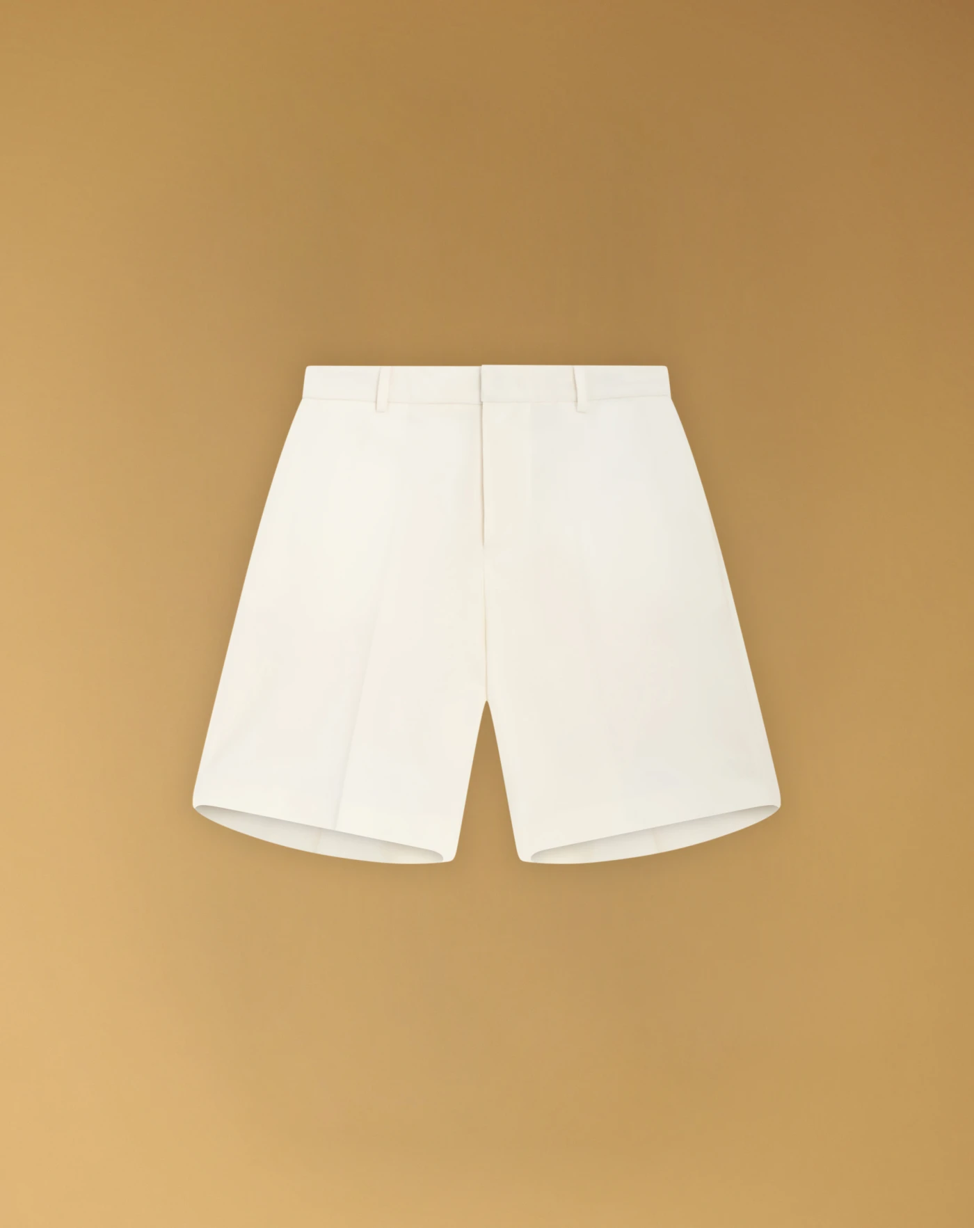 Olivia Bermuda shorts in wool poplin
