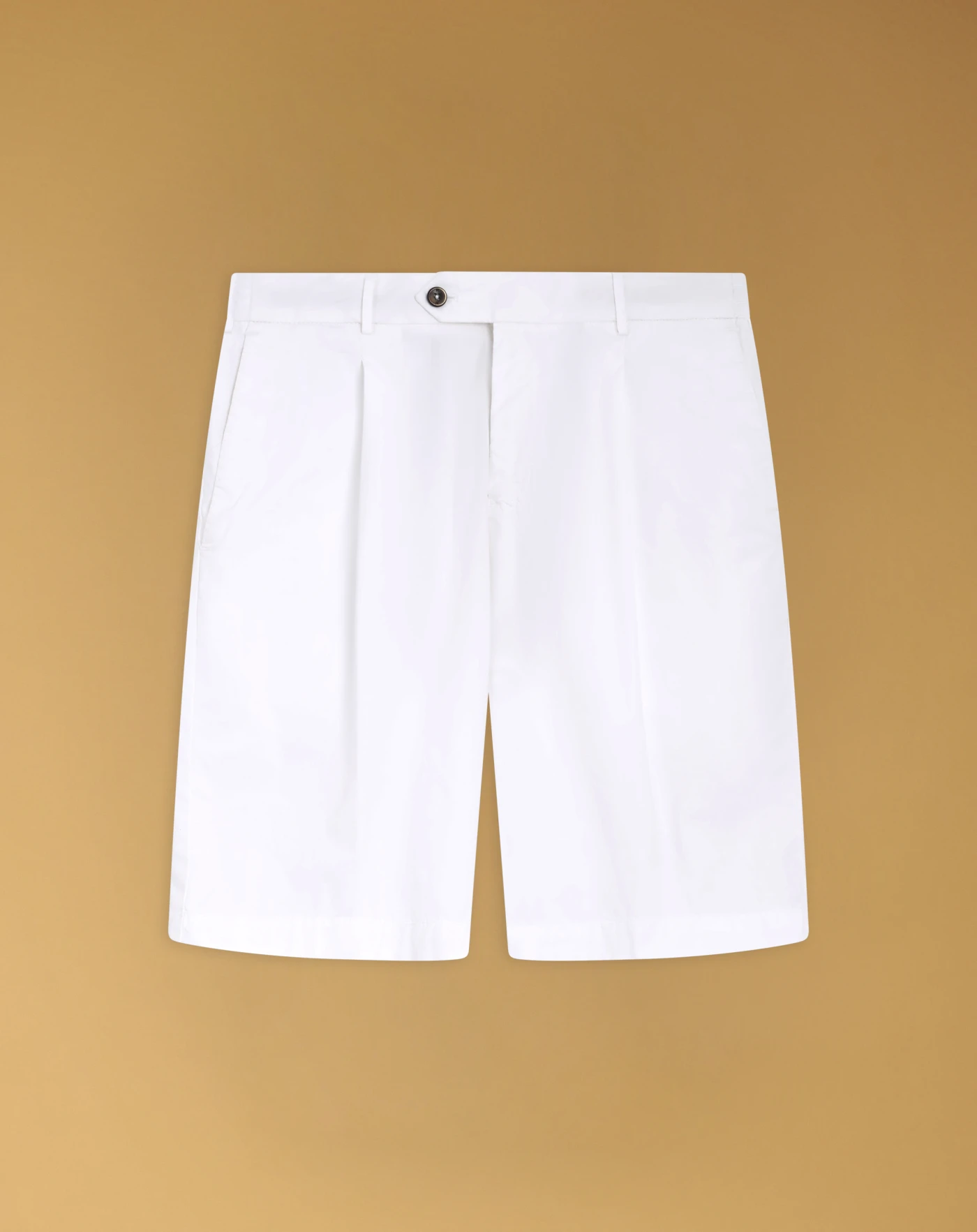 Bermuda shorts in twill