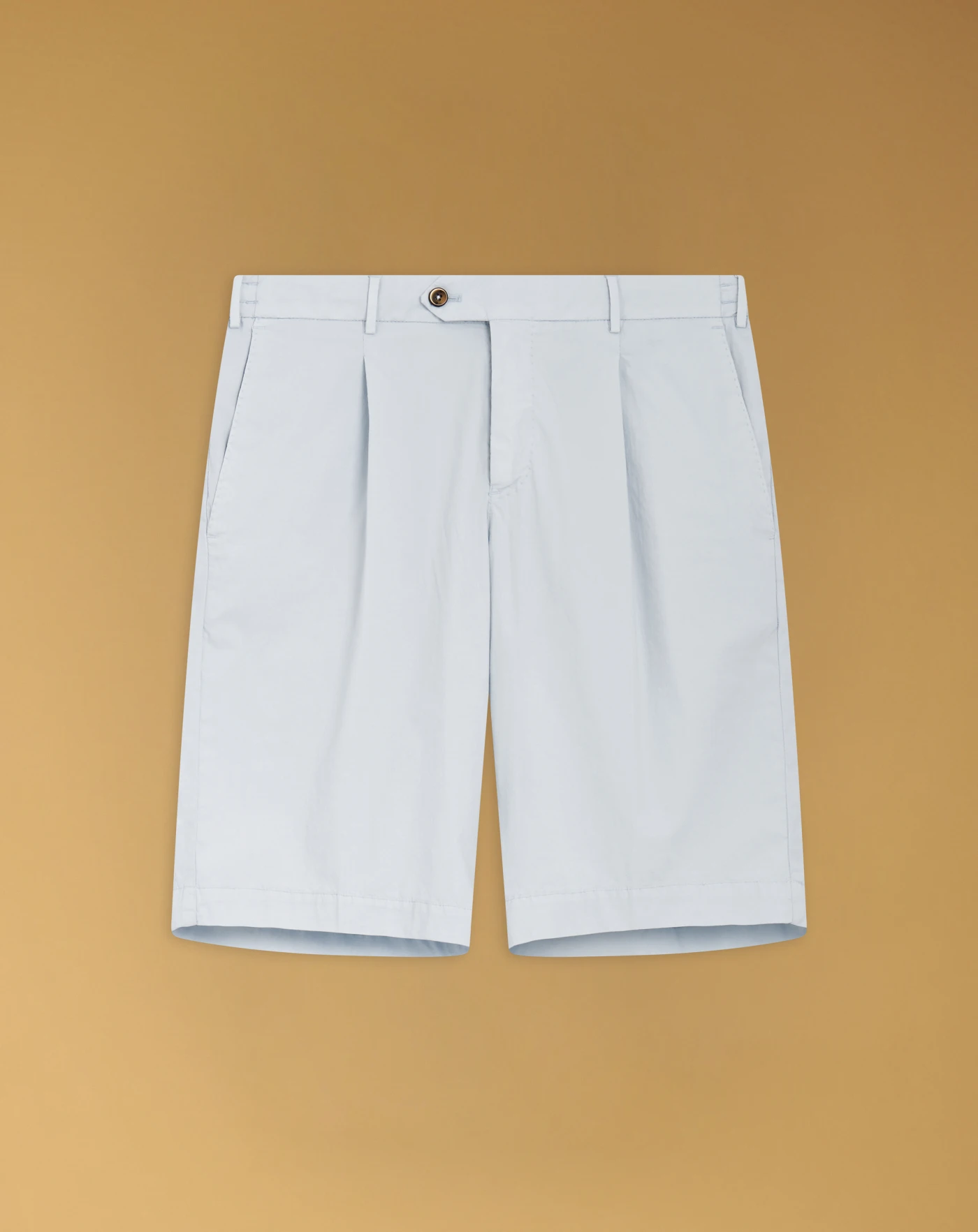 Bermuda shorts in twill