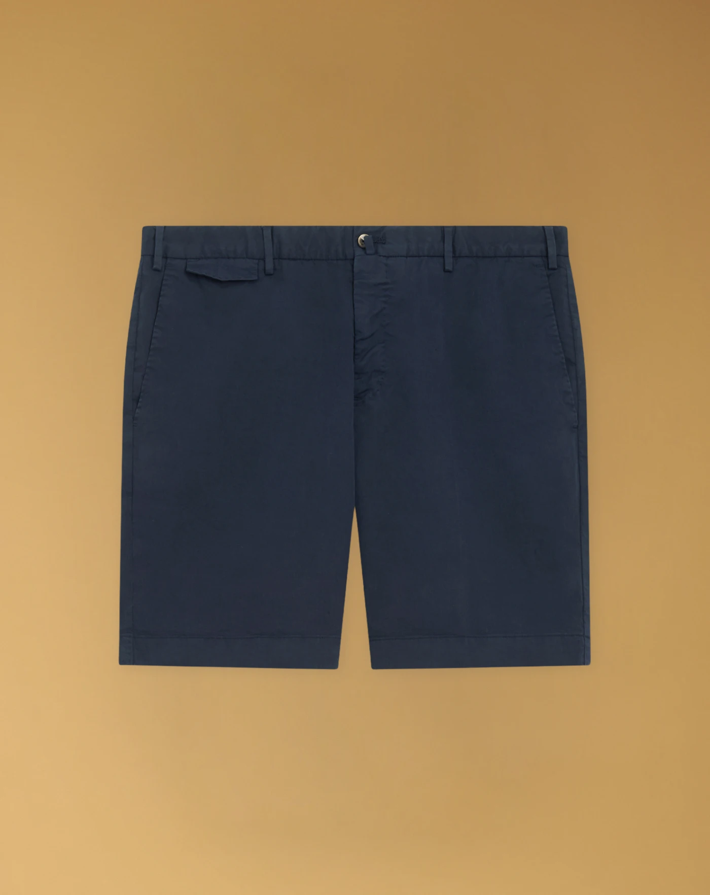 Bermuda shorts in cotton seersucker