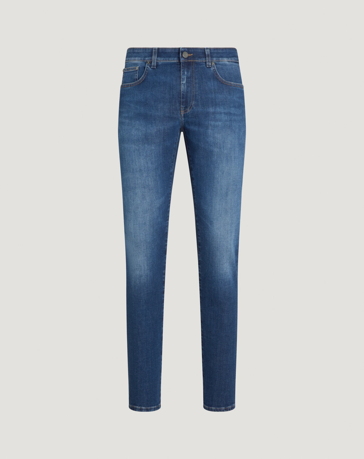 Swing indigo stretch denim jeans