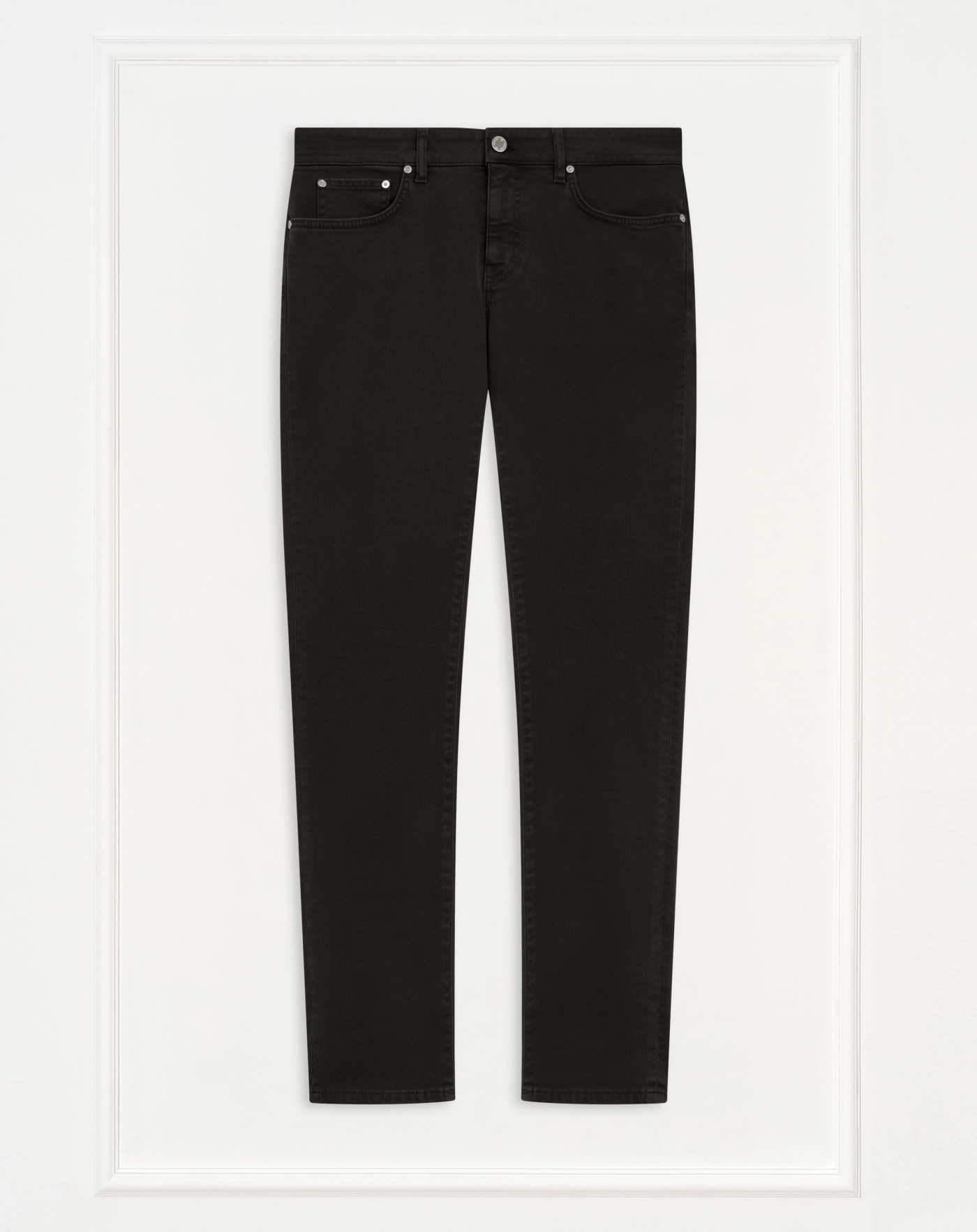 Swing trousers in stretch bull denim