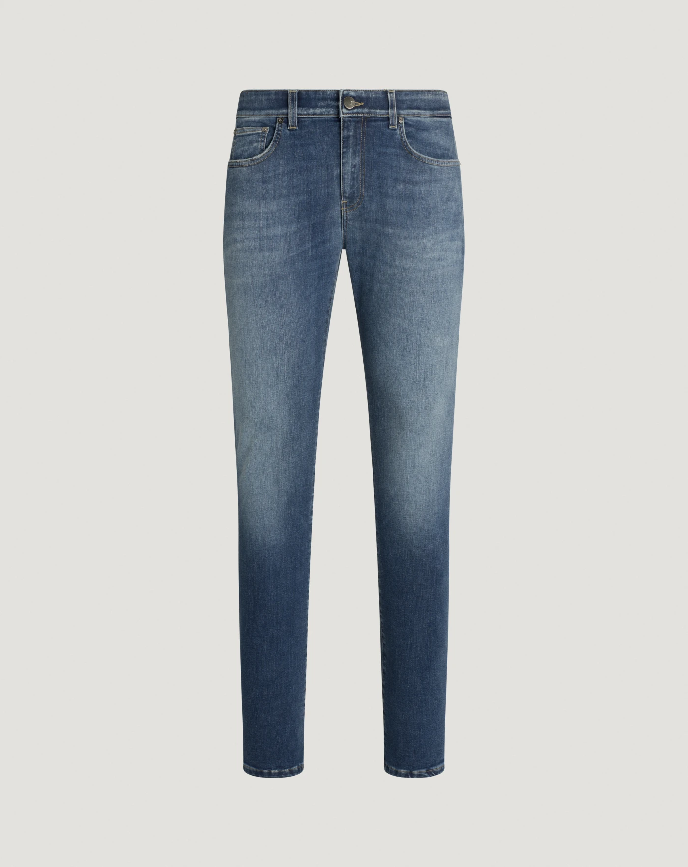 Swing indigo denim jeans
