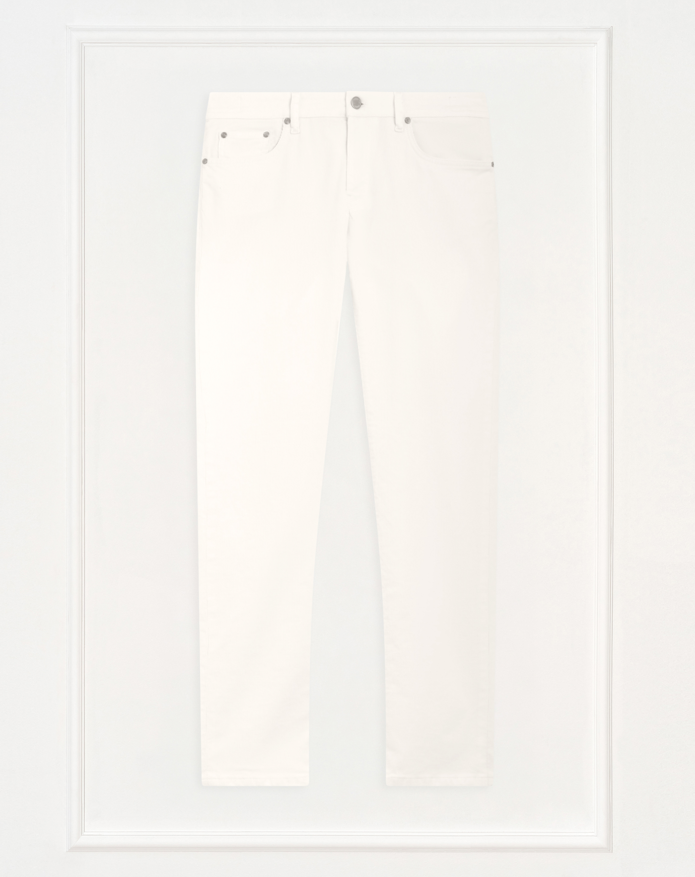 Swing trousers in velvet