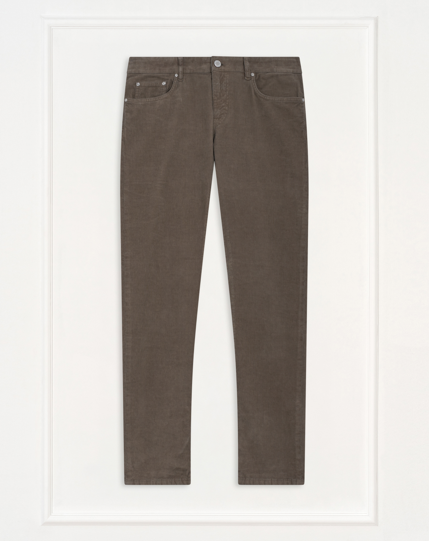 Swing trousers in velvet