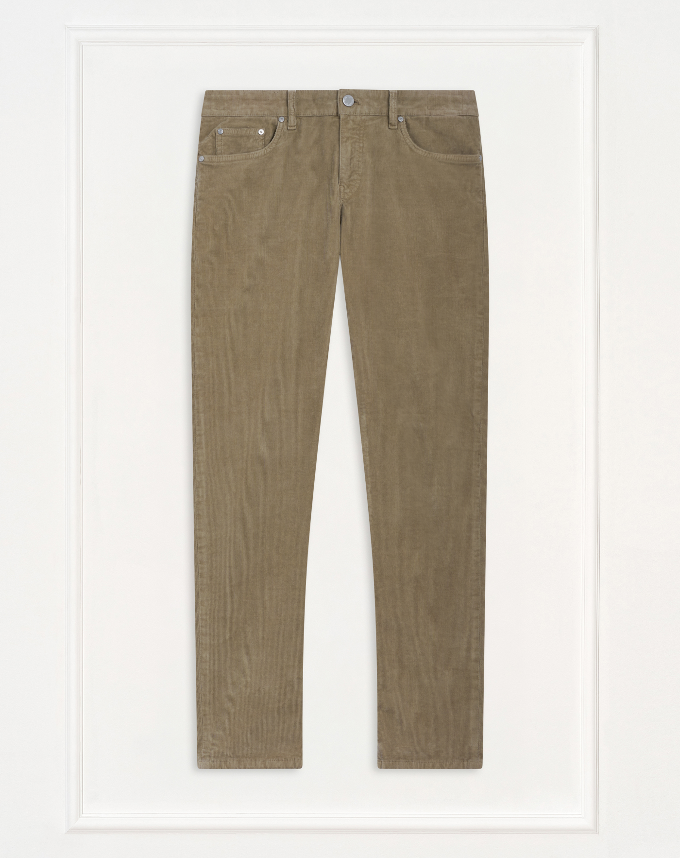 Swing trousers in velvet
