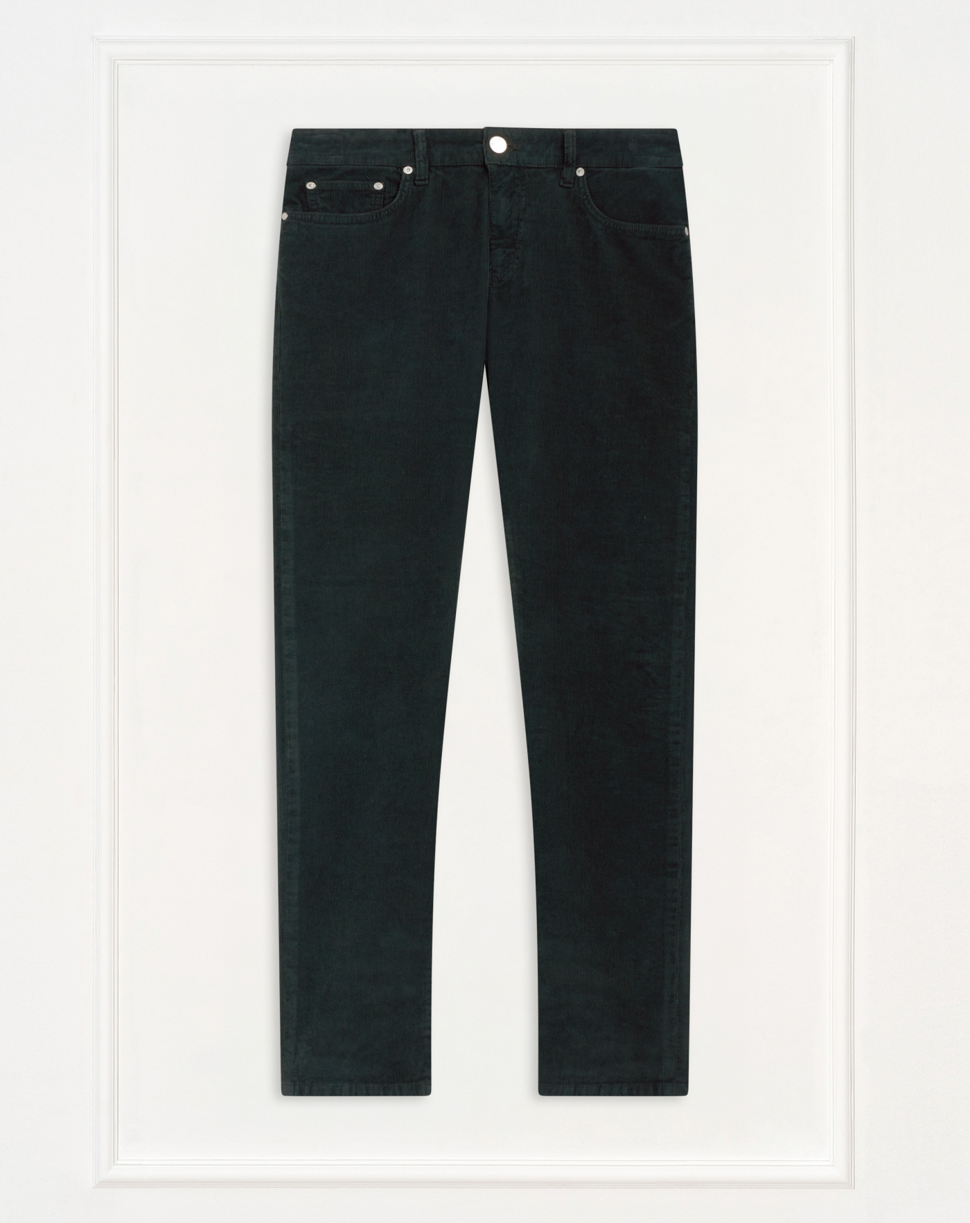 Swing trousers in velvet