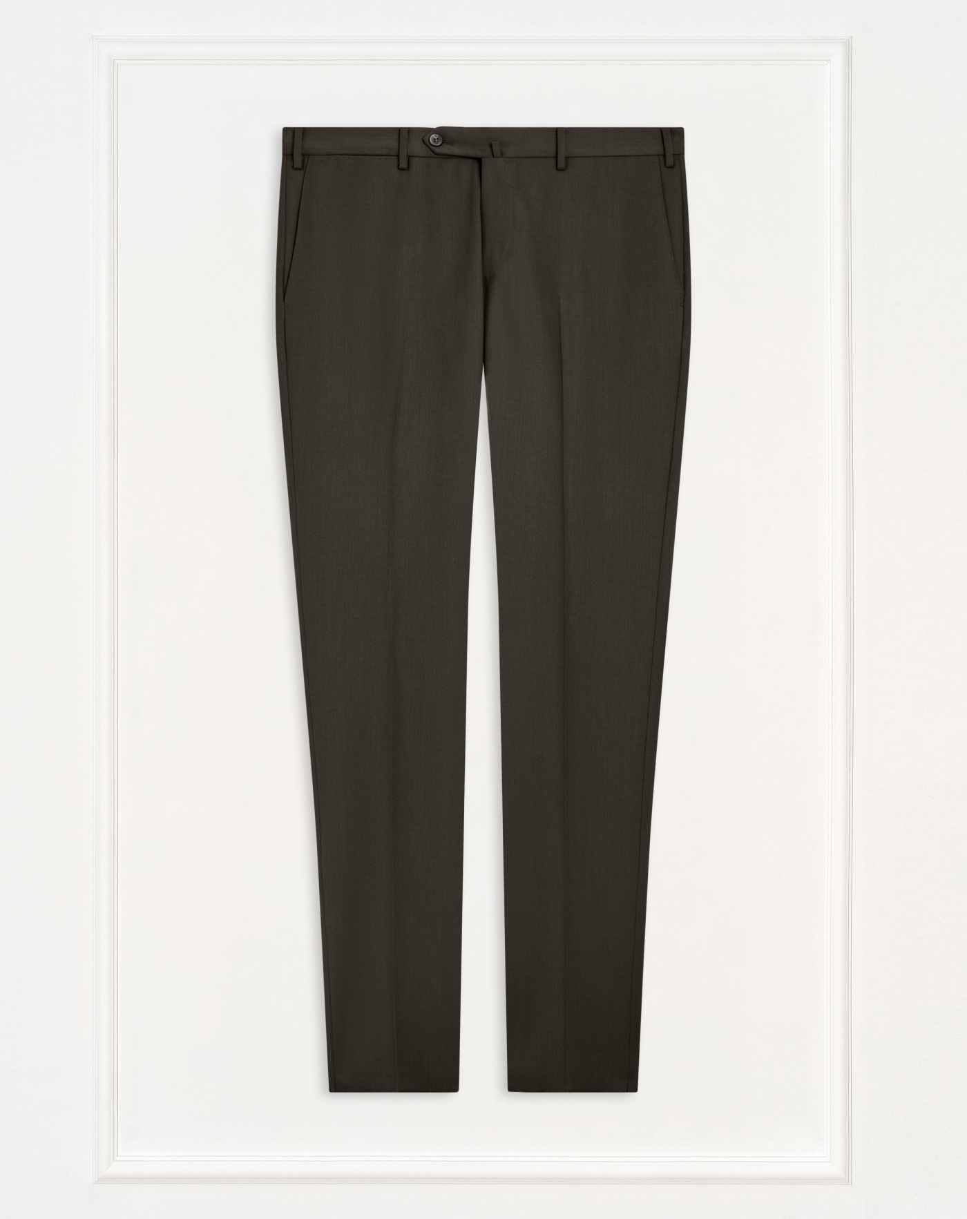 Super slim trousers in technical wool