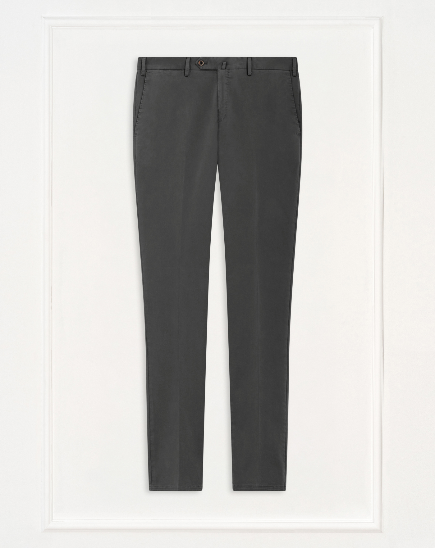 Super-slim trousers in stretch satin