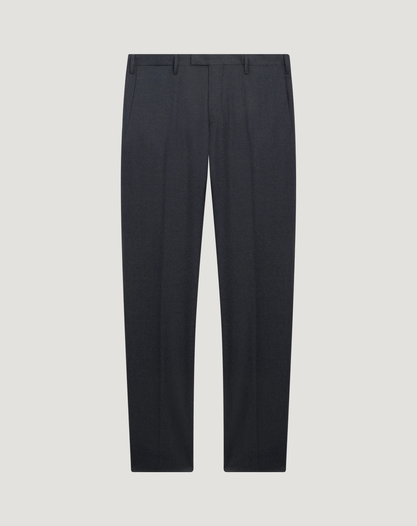 Skinny flannel trousers