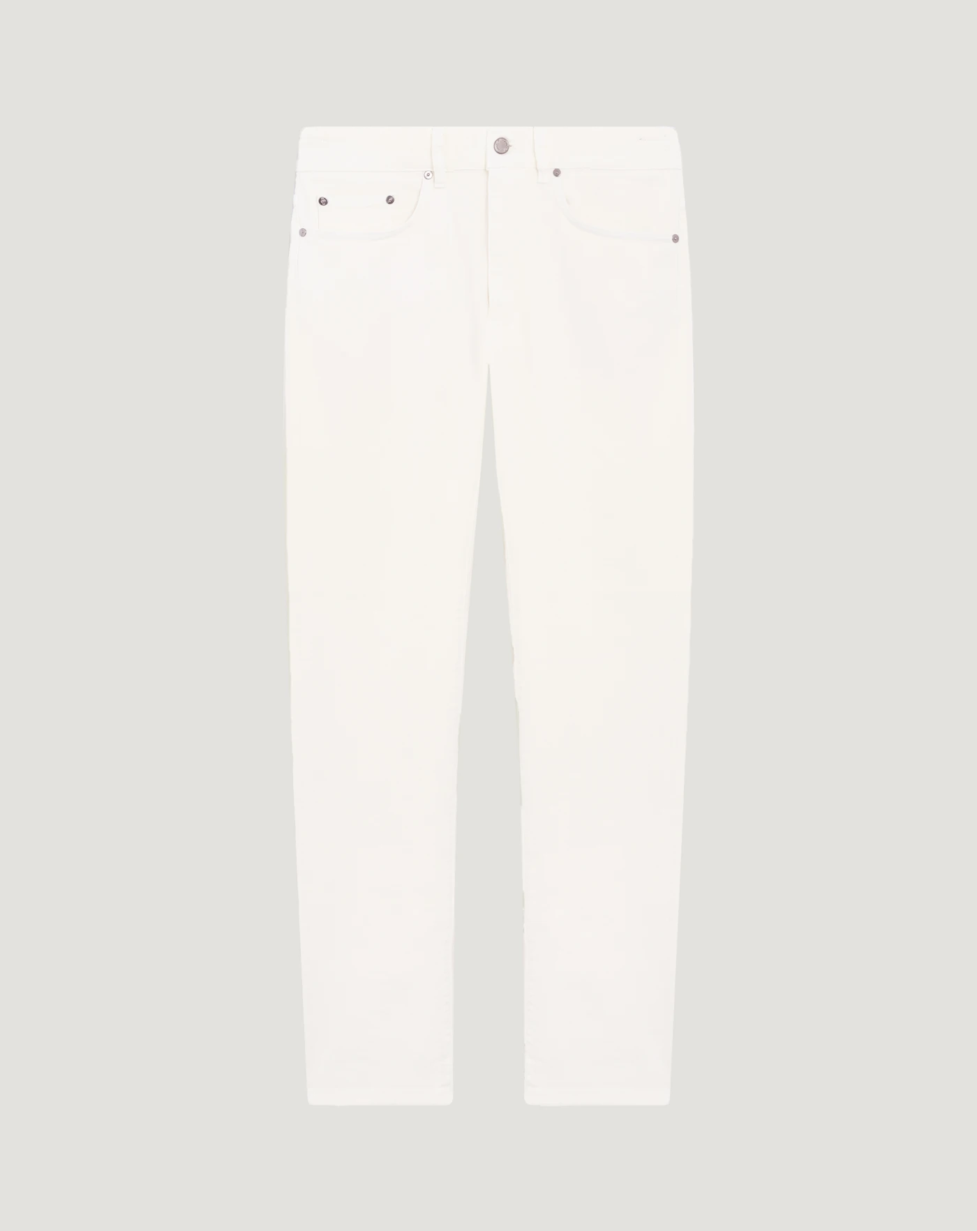 Jeans Mick in white denim stretch