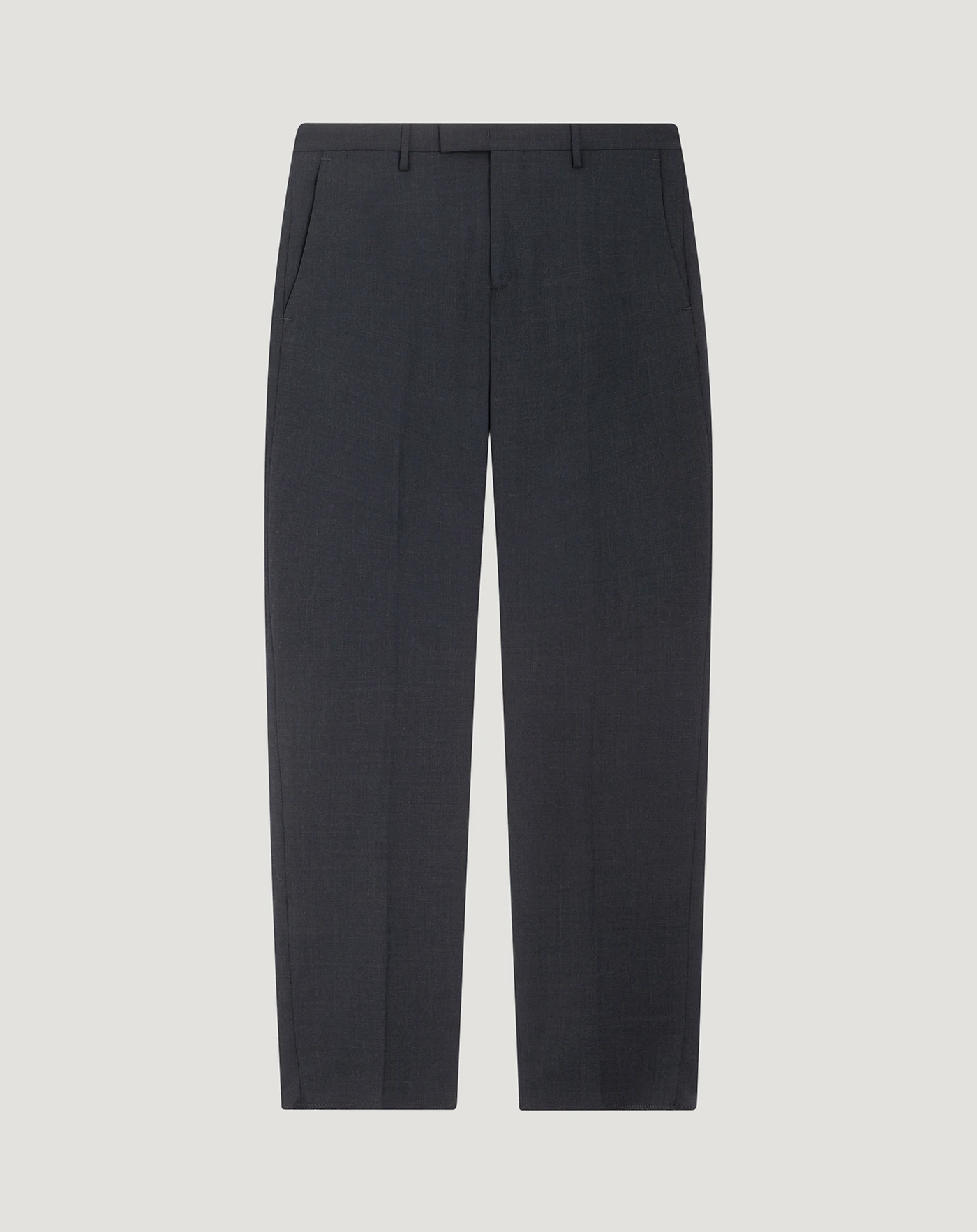 Skinny techno wool trousers