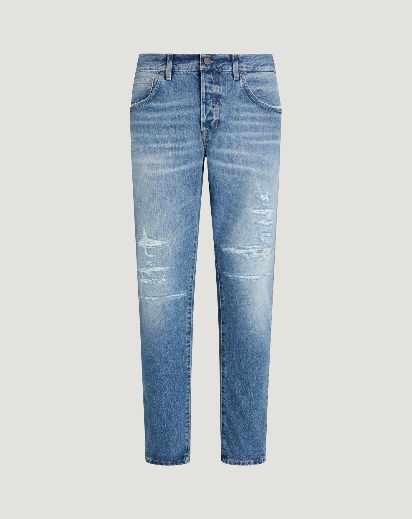 Breakbeat indigo cotton denim jeans
